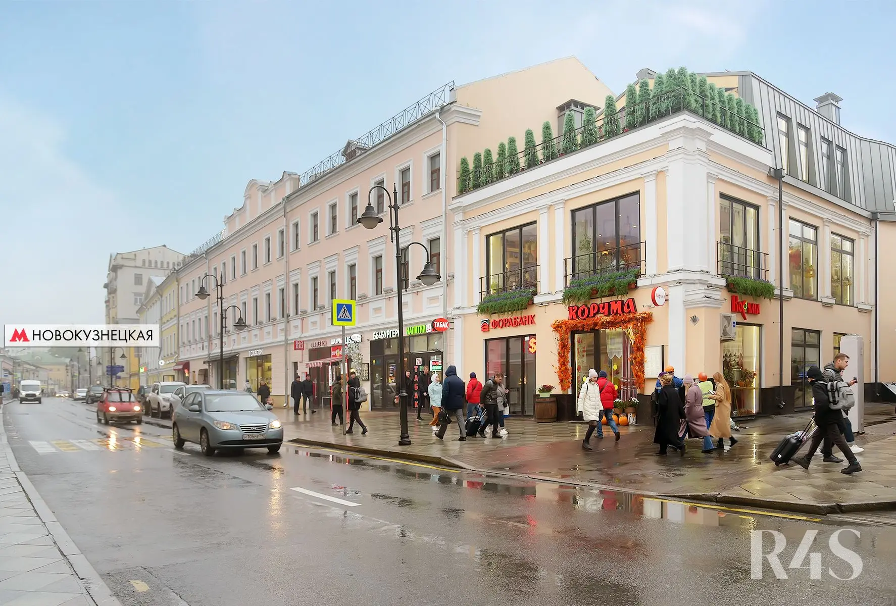 Продажа готового арендного бизнеса площадью 78.2 м2 в Москве: Пятницкая, 16с1 R4S | Realty4Sale