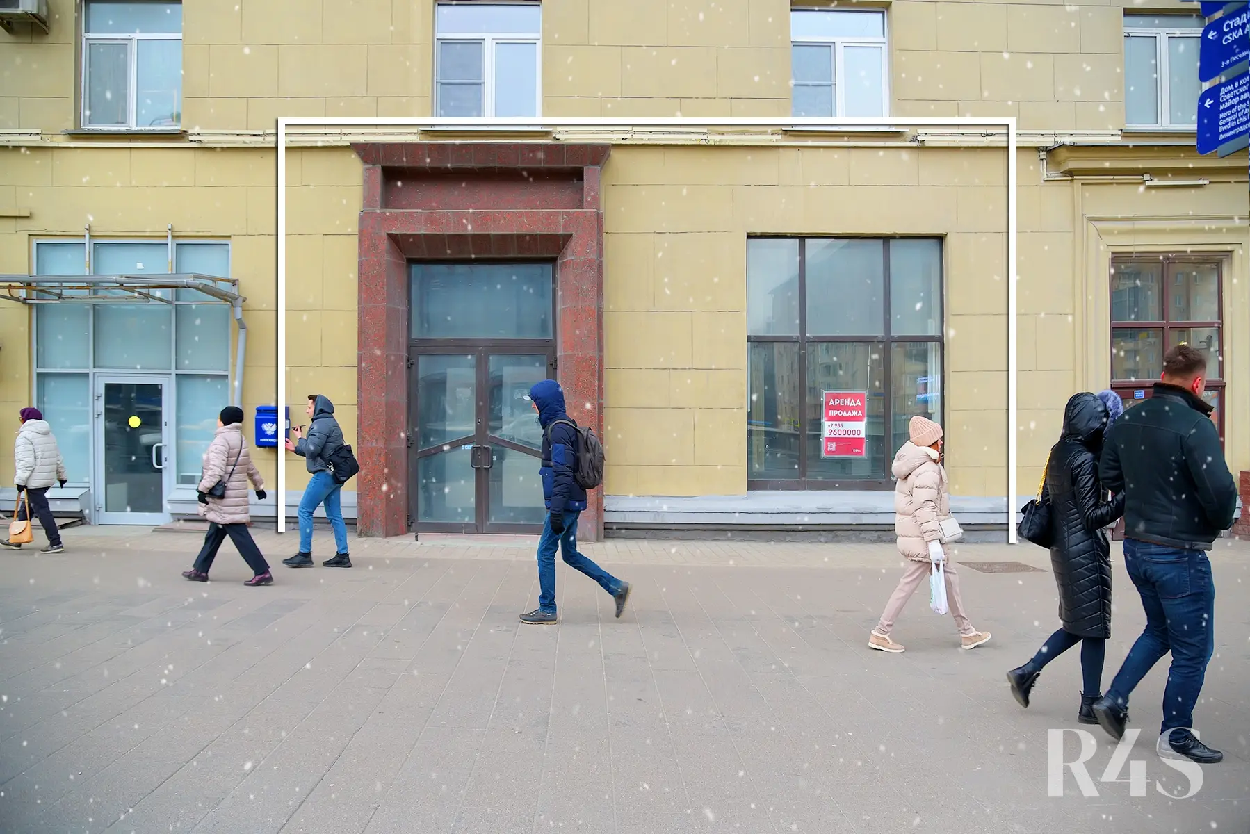Аренда торгового помещения площадью 86.5 м2 в Москве: Ленинградский проспект, 69с1 R4S | Realty4Sale