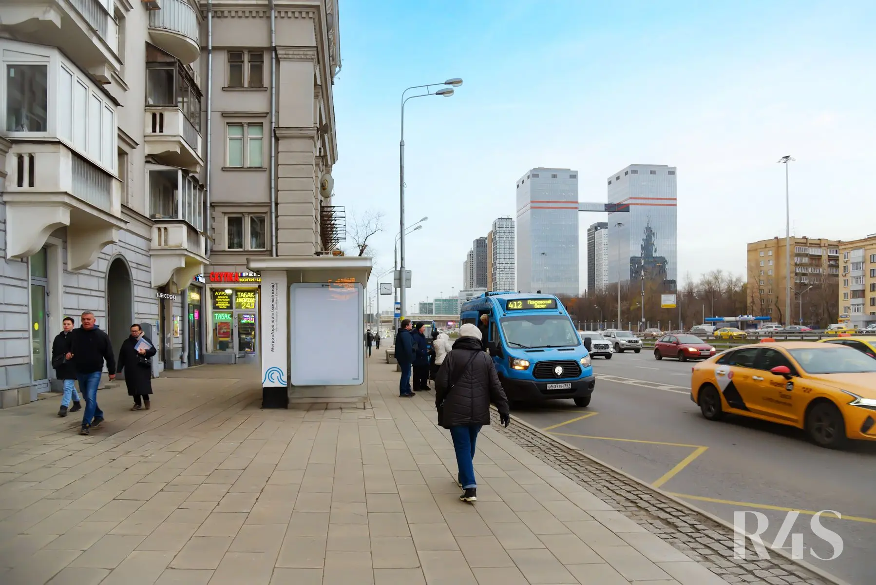 Аренда торгового помещения площадью 10.1 м2 в Москве: Ленинградский проспект, 62 R4S | Realty4Sale