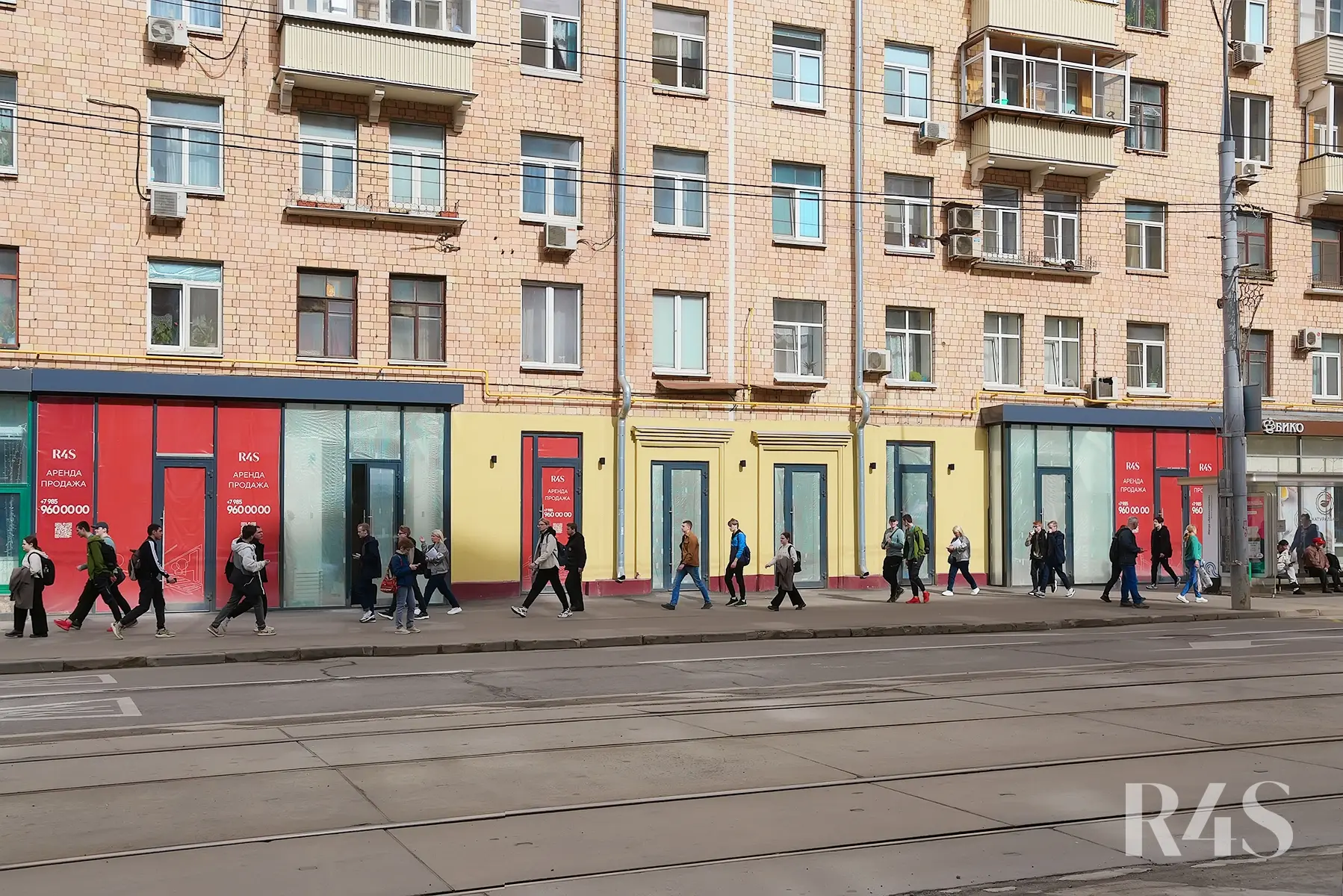 Аренда торговых помещений площадью 17.8 - 34 м2 в Москве:  Красноказарменная, 23 R4S | Realty4Sale