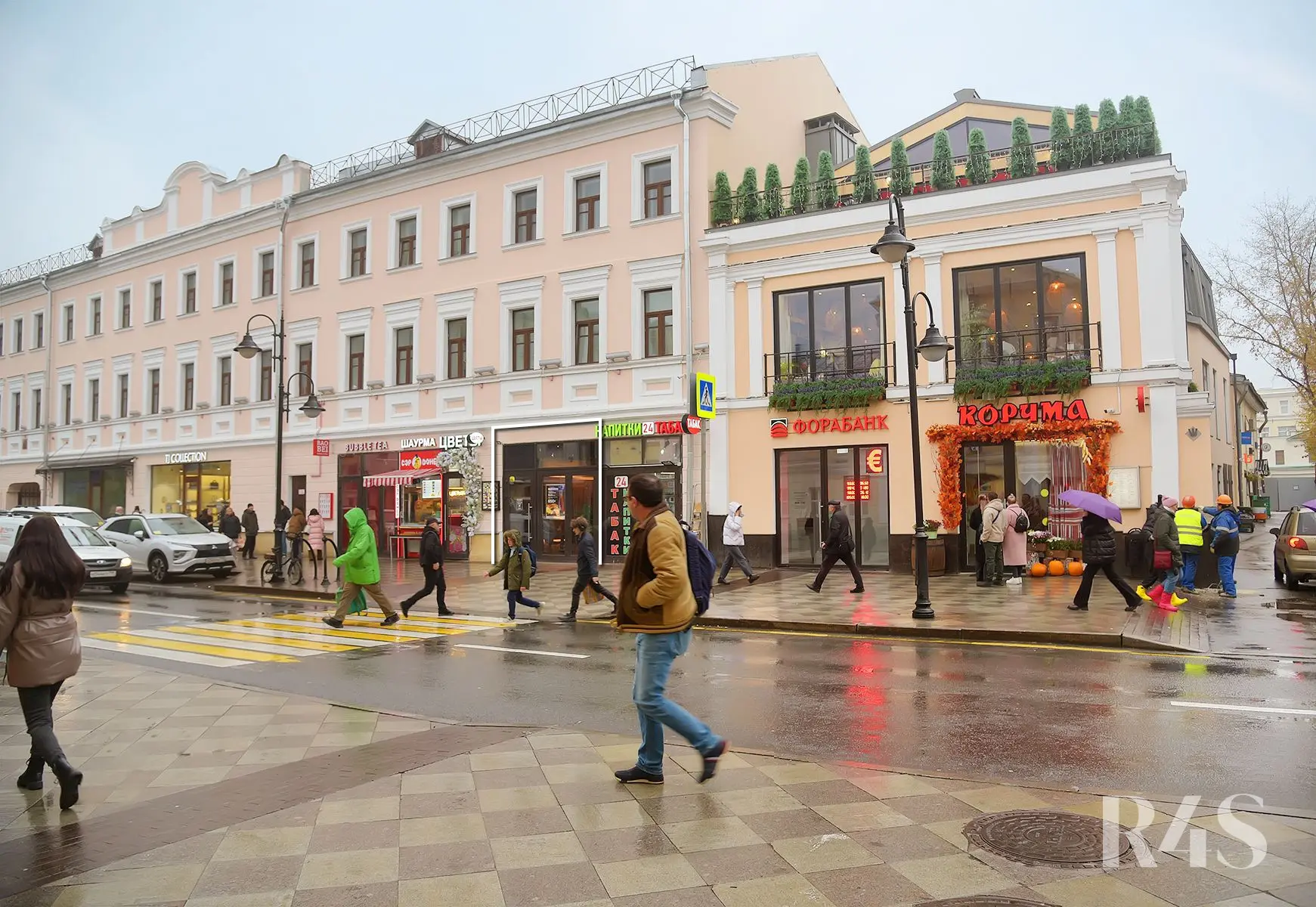 Аренда торгового помещения площадью 78.2 м2 в Москве: Пятницкая улица, 16с1 R4S | Realty4Sale