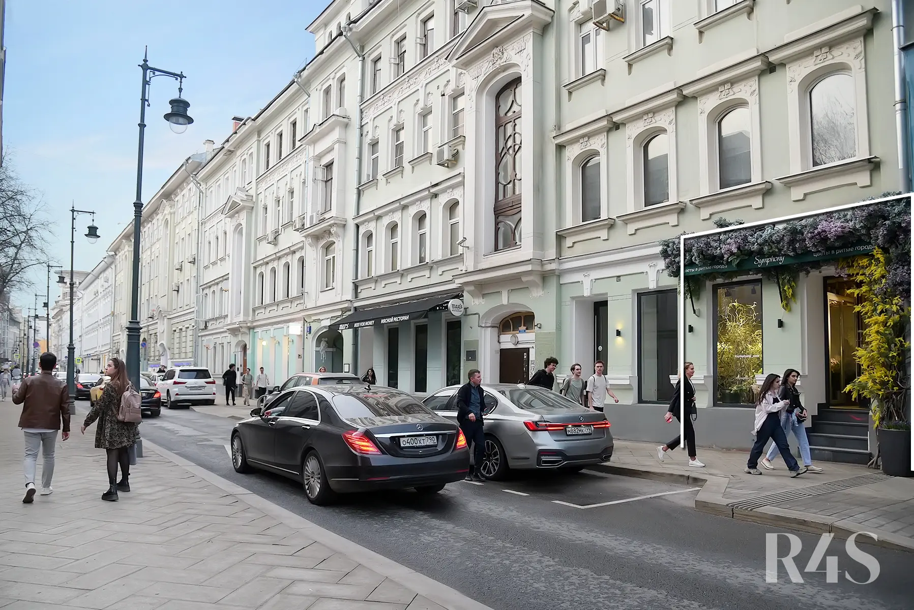 Продажа готового арендного бизнеса площадью 27.6 м2 в Москве: Большой Козихинский переулок, 4 R4S | Realty4Sale