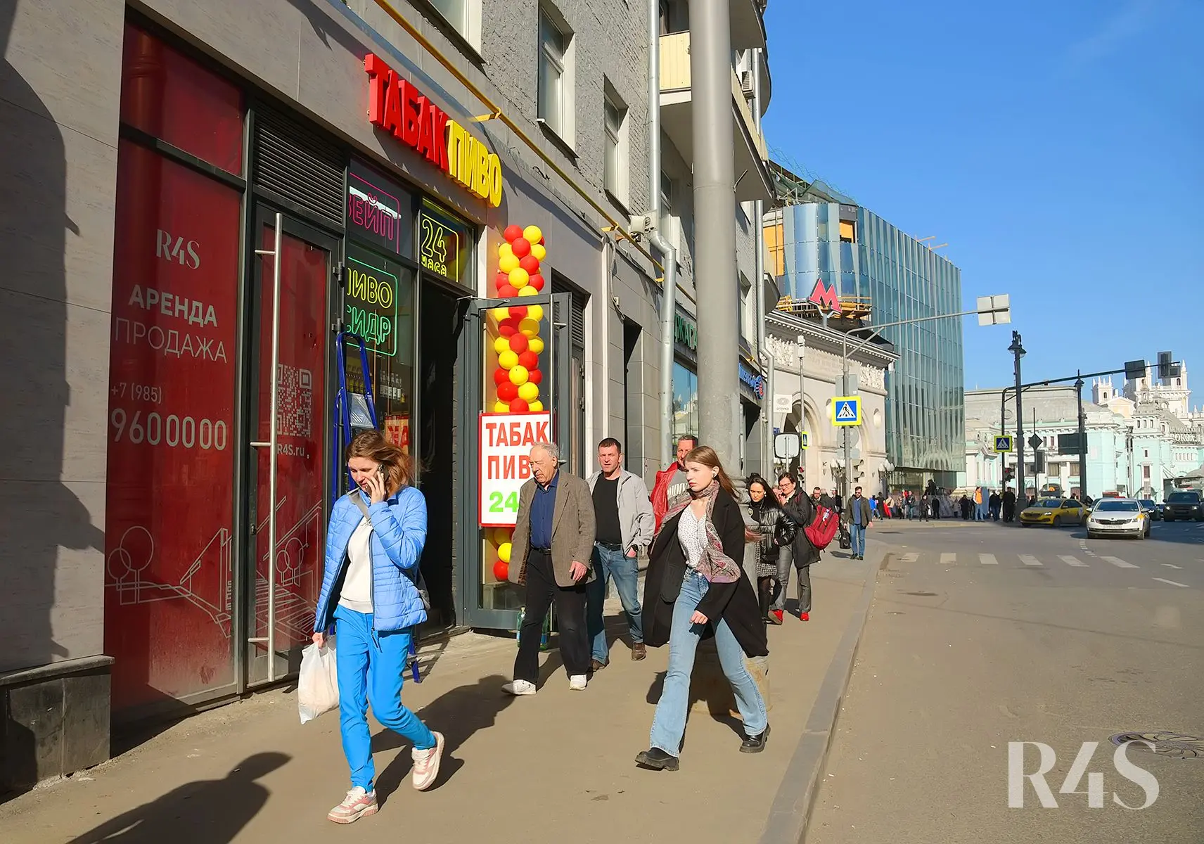 Аренда торговых помещений площадью 19.8 - 196.6 м2 в Москве:  Грузинский Вал, 28/45 R4S | Realty4Sale