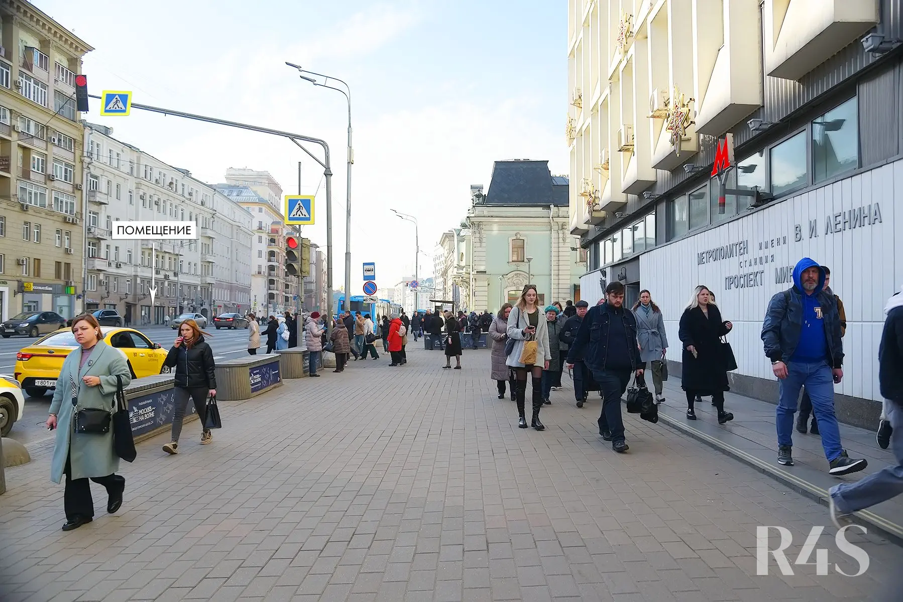 Аренда торгового помещения площадью 22.6 м2 в Москве: проспект Мира, 44 R4S | Realty4Sale