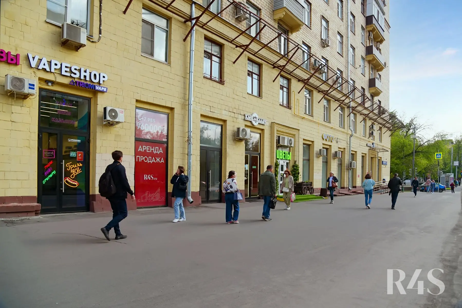 Продажа торговых помещений площадью 180 - 205.2 м2 в Москве:  Щербаковская, 35 R4S | Realty4Sale