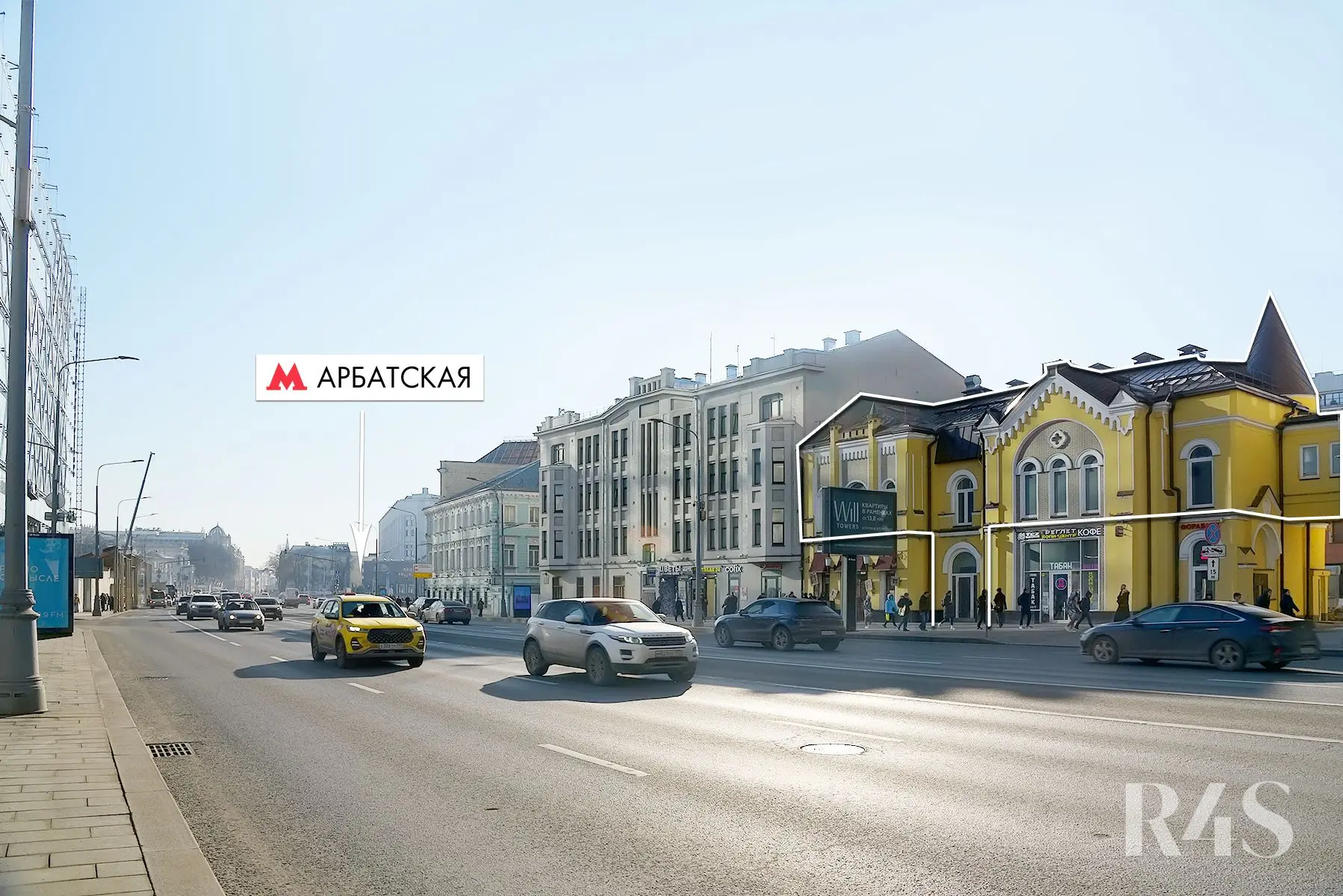Продажа готового арендного бизнеса площадью 718.3 м2 в Москве: Новый Арбат, 5 R4S | Realty4Sale