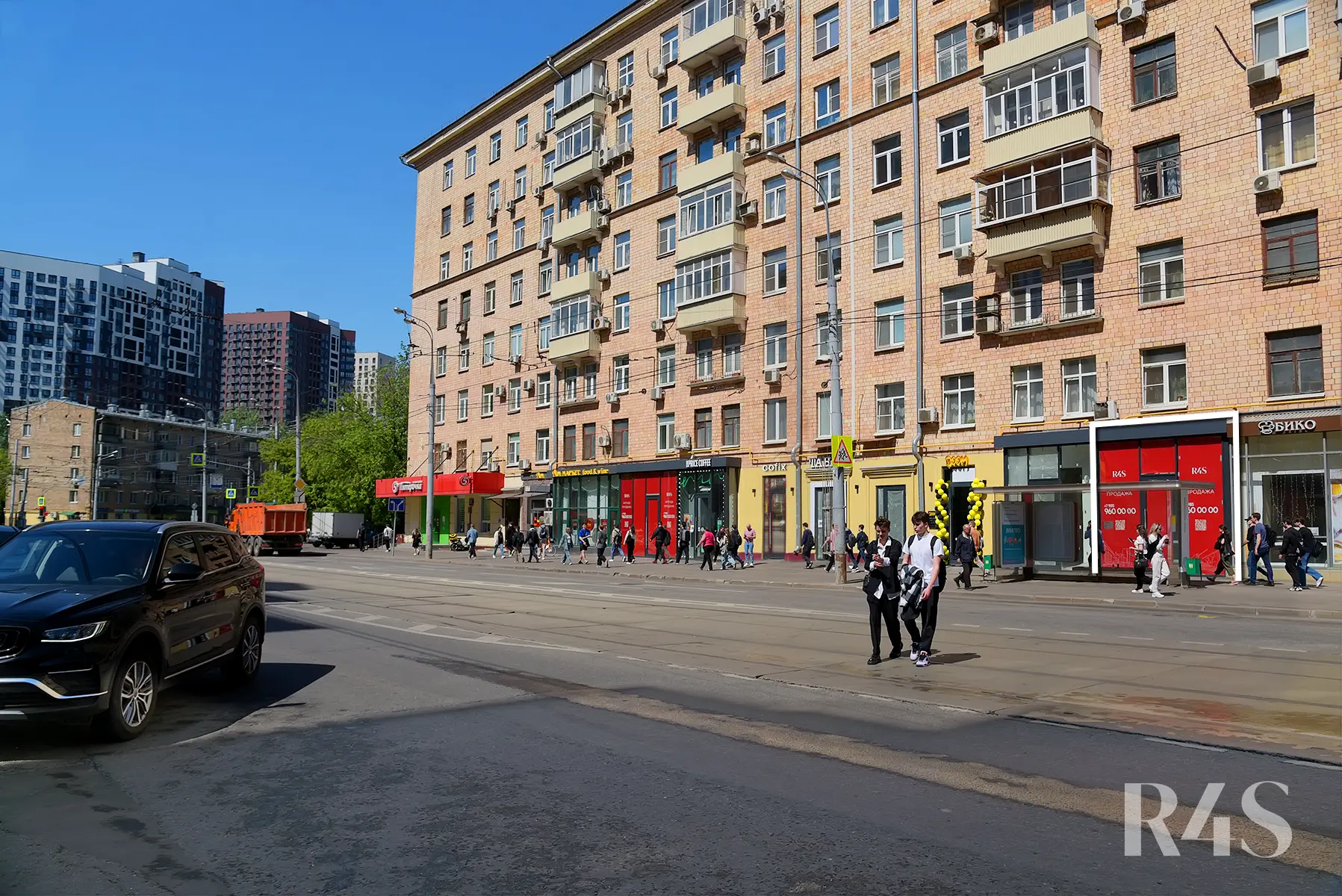 Аренда торгового помещения площадью 168.6 м2 в Москве: Красноказарменная, 23 R4S | Realty4Sale