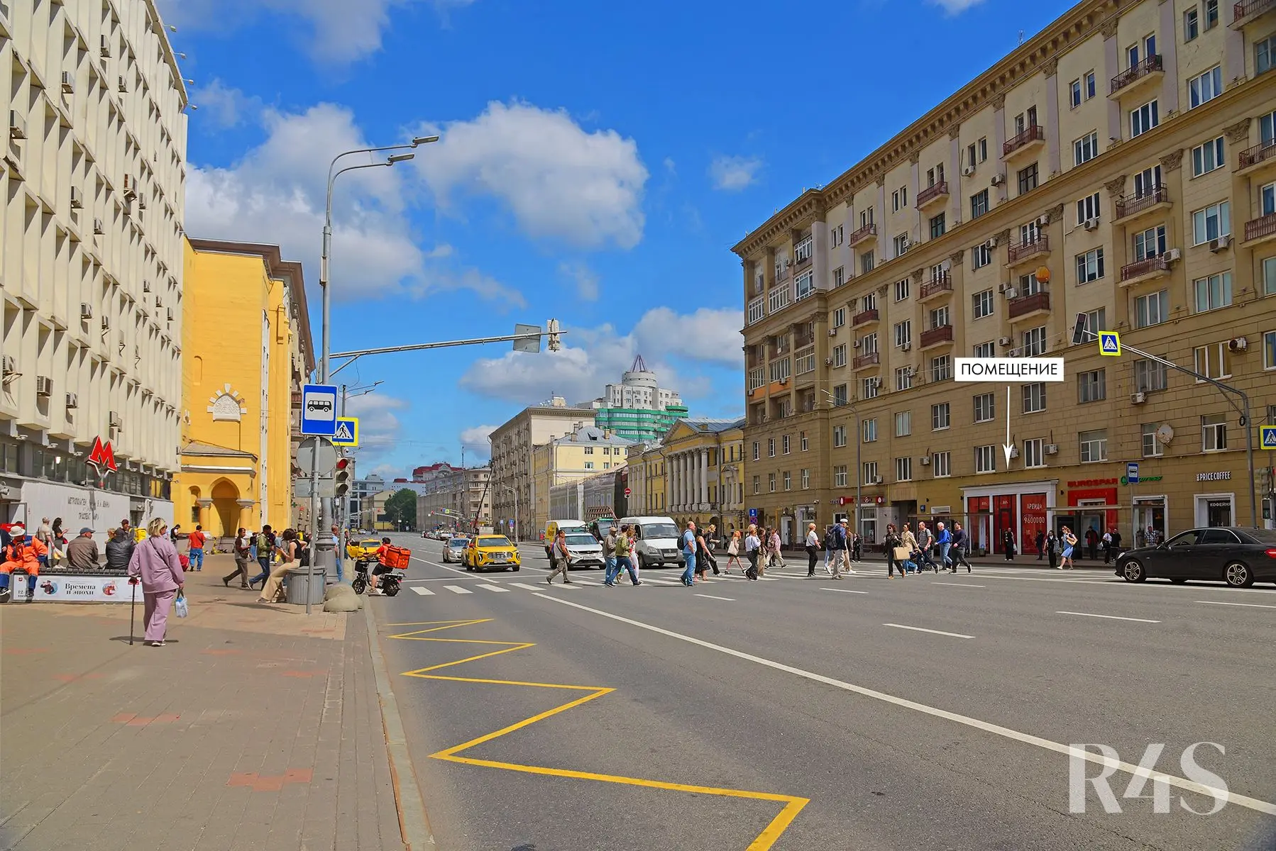 Продажа торговых помещений площадью 74 - 79.8 м2 в Москве:  проспект Мира, 48 R4S | Realty4Sale