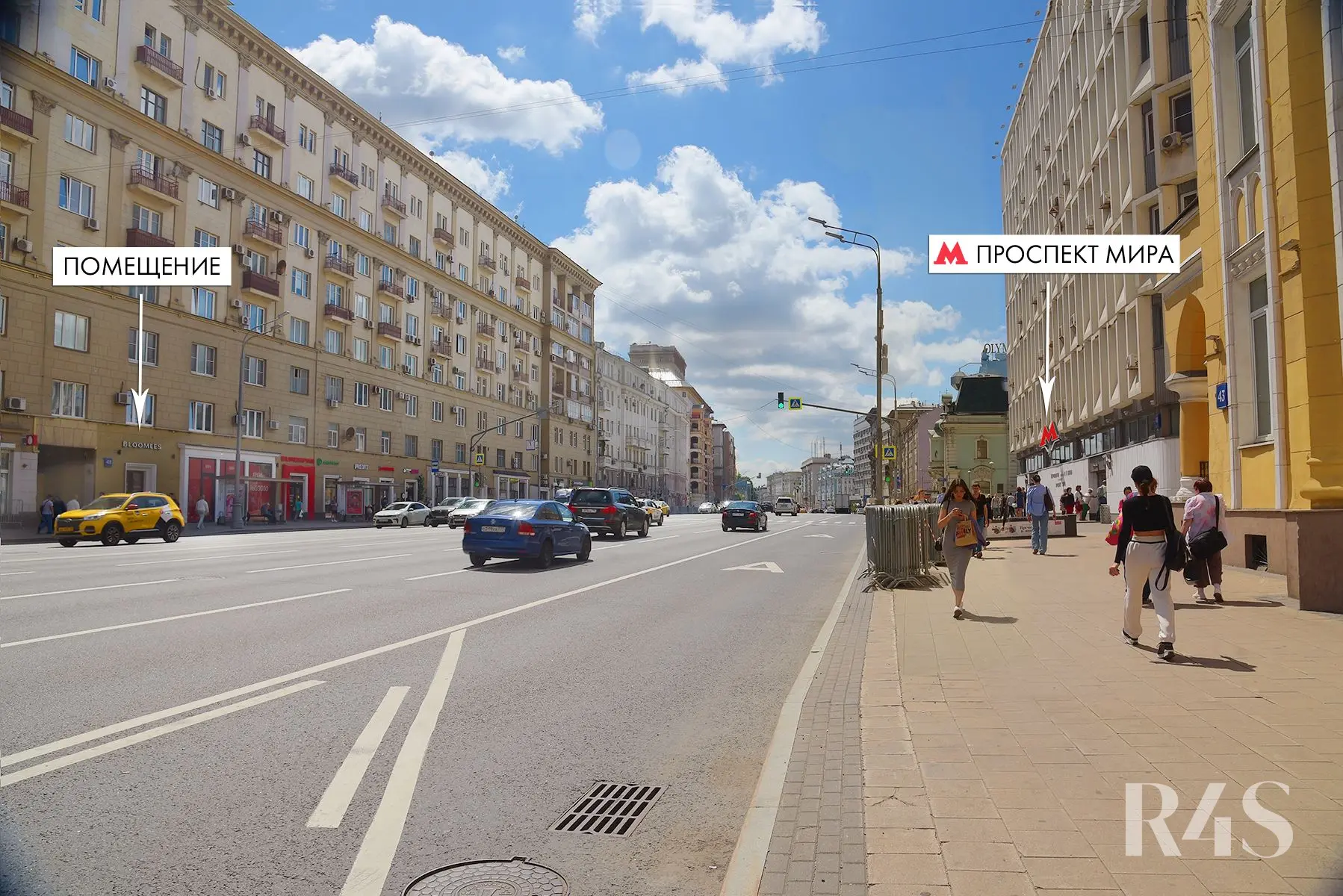 Продажа готового арендного бизнеса площадью 15.1 м2 в Москве: проспект Мира, 48 R4S | Realty4Sale