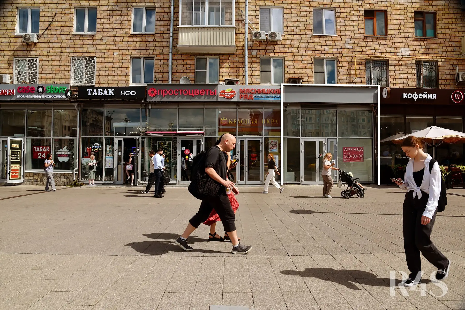 Аренда торгового помещения площадью 27.2 м2 в Москве: Ленинградский проспект, 74 R4S | Realty4Sale