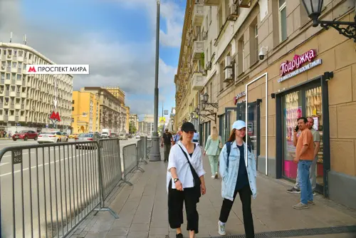 Аренда торгового помещения площадью 14.2 м2 в Москве: проспект Мира, 44 R4S | Realty4Sale