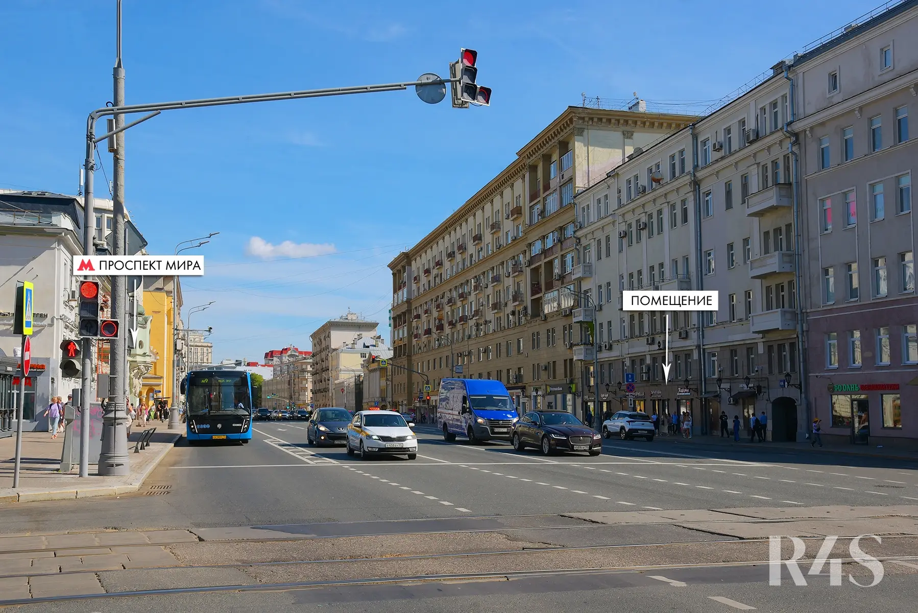 Аренда торгового помещения площадью 14.2 м2 в Москве: проспект Мира, 44 R4S | Realty4Sale