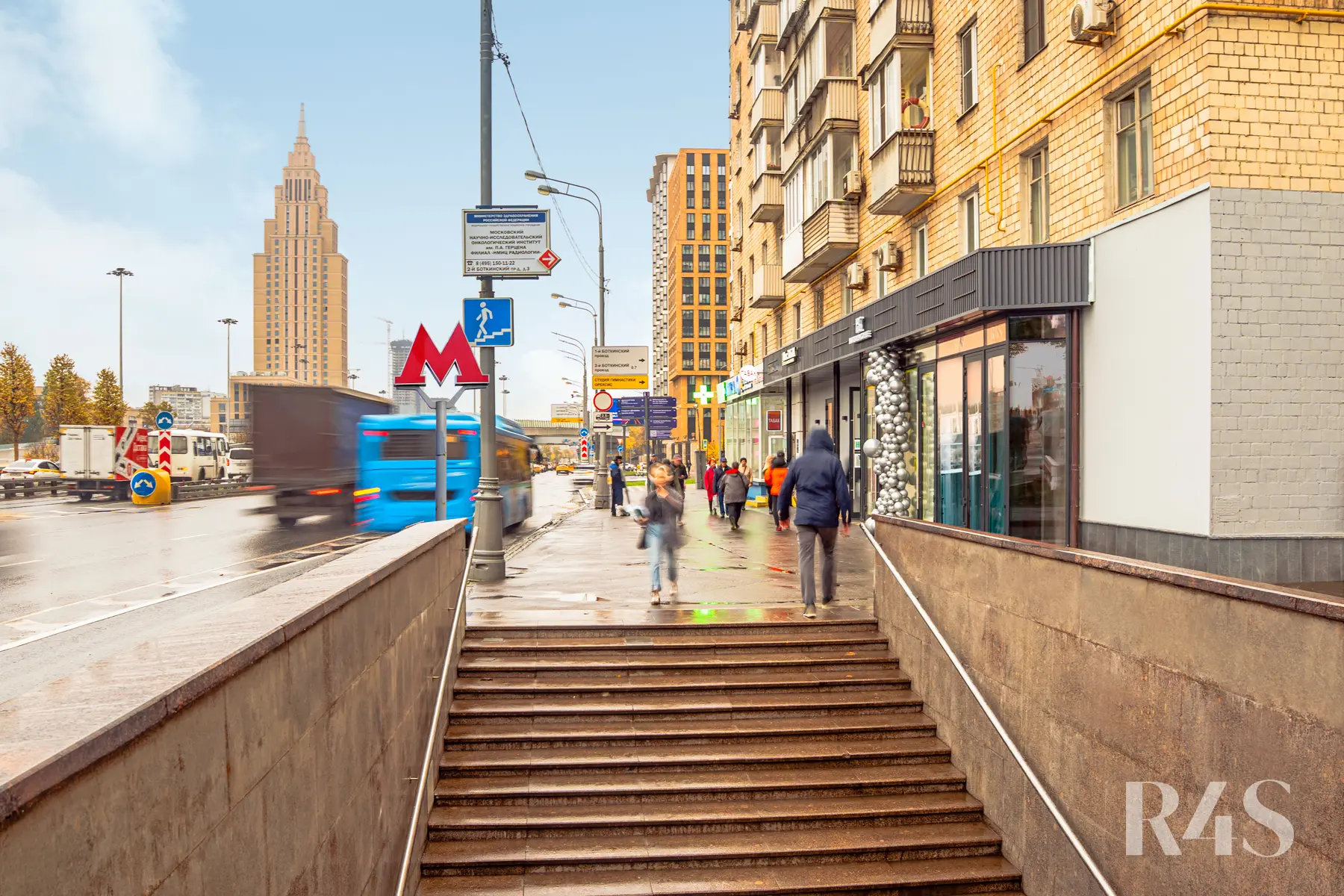 Продажа готового арендного бизнеса площадью 17.5 м2 в Москве: Ленинградский проспект, 33к3 R4S | Realty4Sale