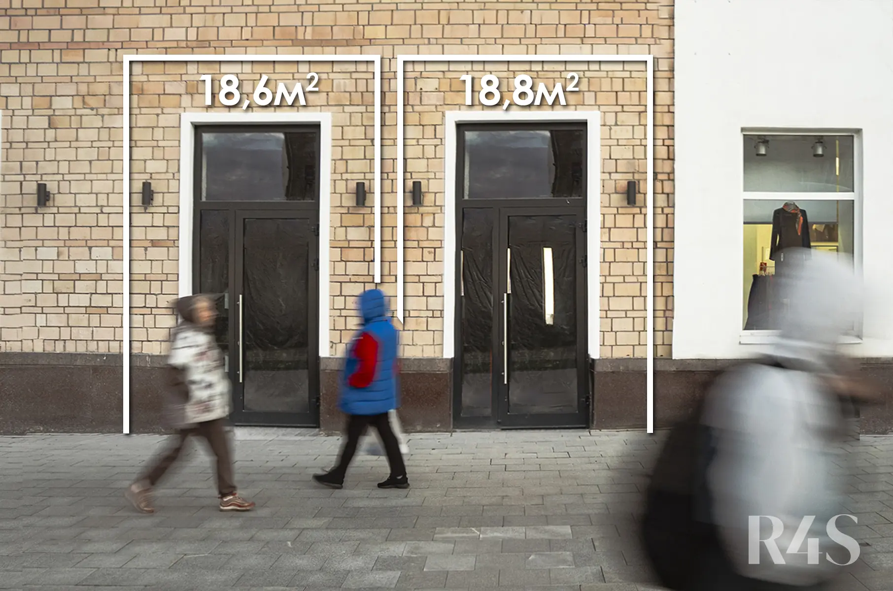 Аренда торговых помещений площадью 18.6 - 137 м2 в Москве:  Ленинский проспект, 81 R4S | Realty4Sale