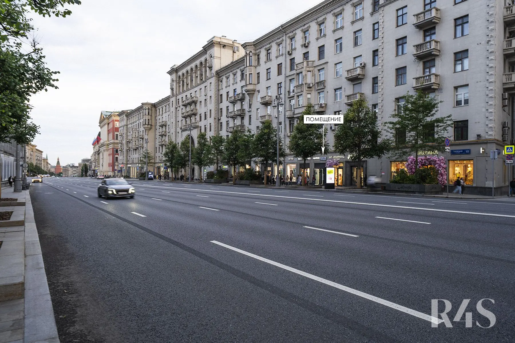 Продажа готового арендного бизнеса площадью 9.3 м2 в Москве: Тверская, 15 R4S | Realty4Sale