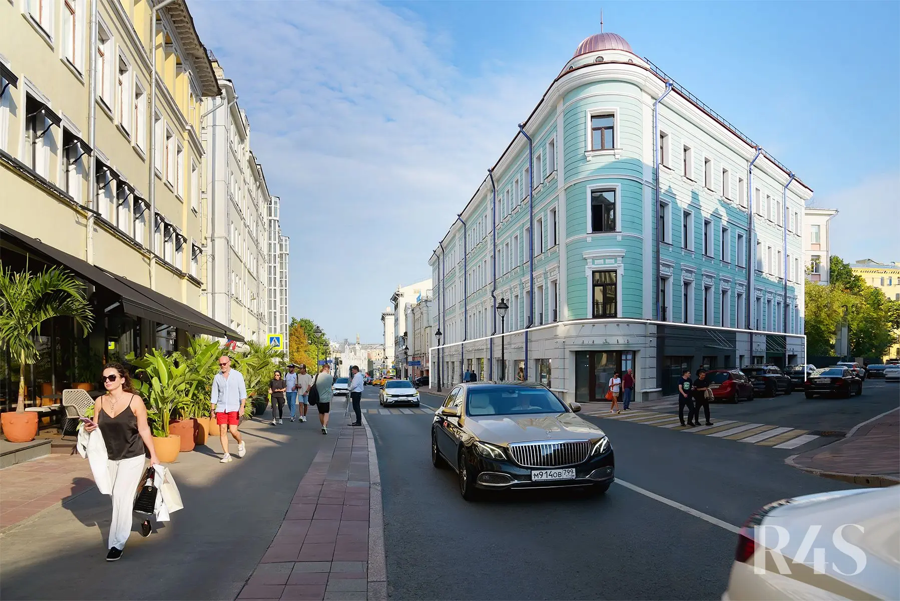 Продажа готового арендного бизнеса площадью 894 м2 в Москве: Большая Никитская, 17с1 R4S | Realty4Sale
