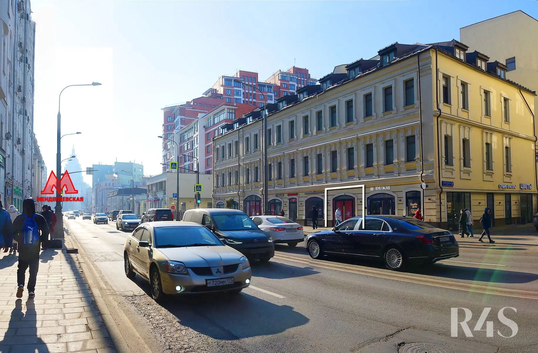 Продажа торгового помещения площадью 265.4 м2 в Москве: Новослободская, 19с1 R4S | Realty4Sale