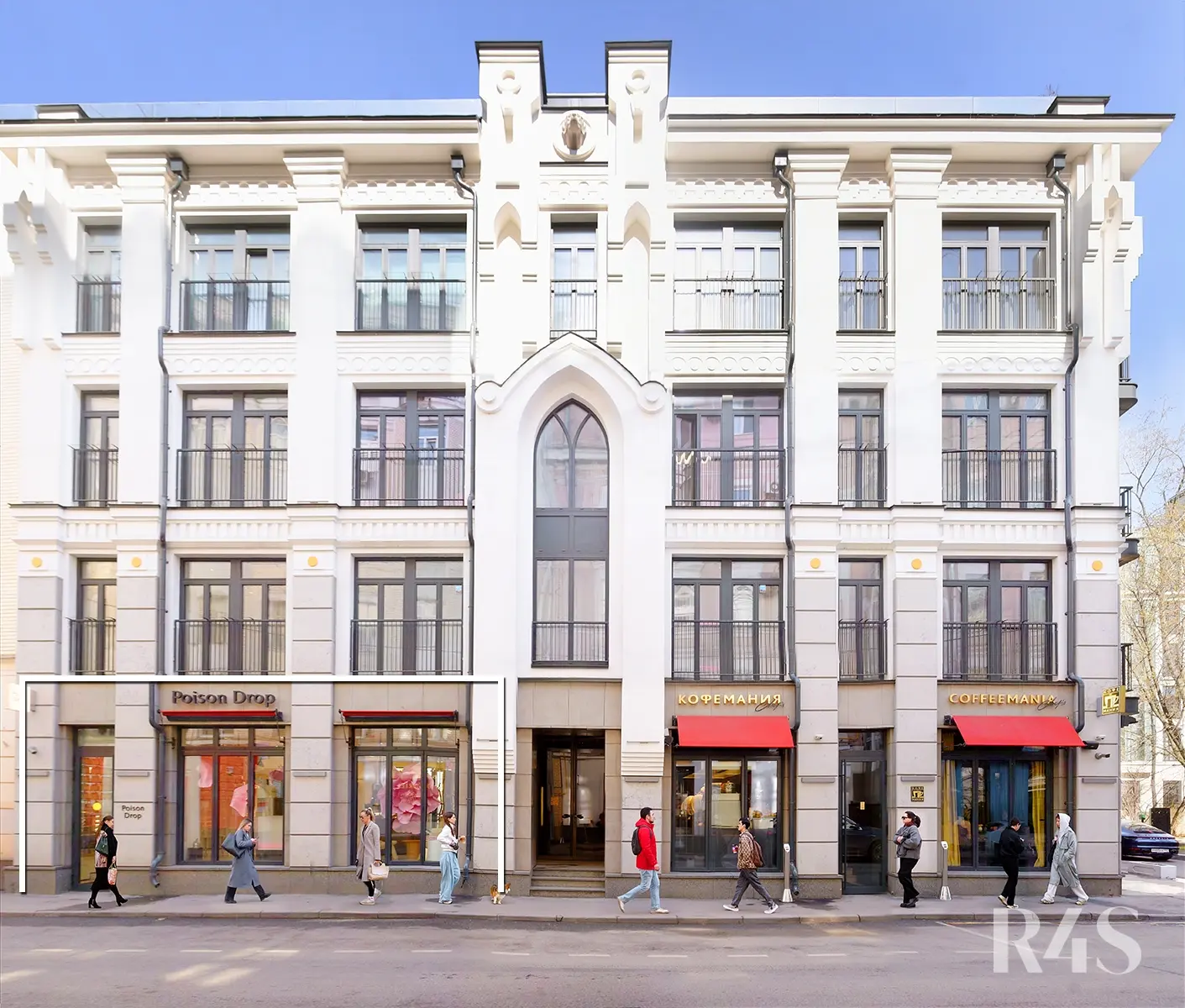 Продажа готового арендного бизнеса площадью 232.2 м2 в Москве: Спиридоньевский переулок, 17 R4S | Realty4Sale