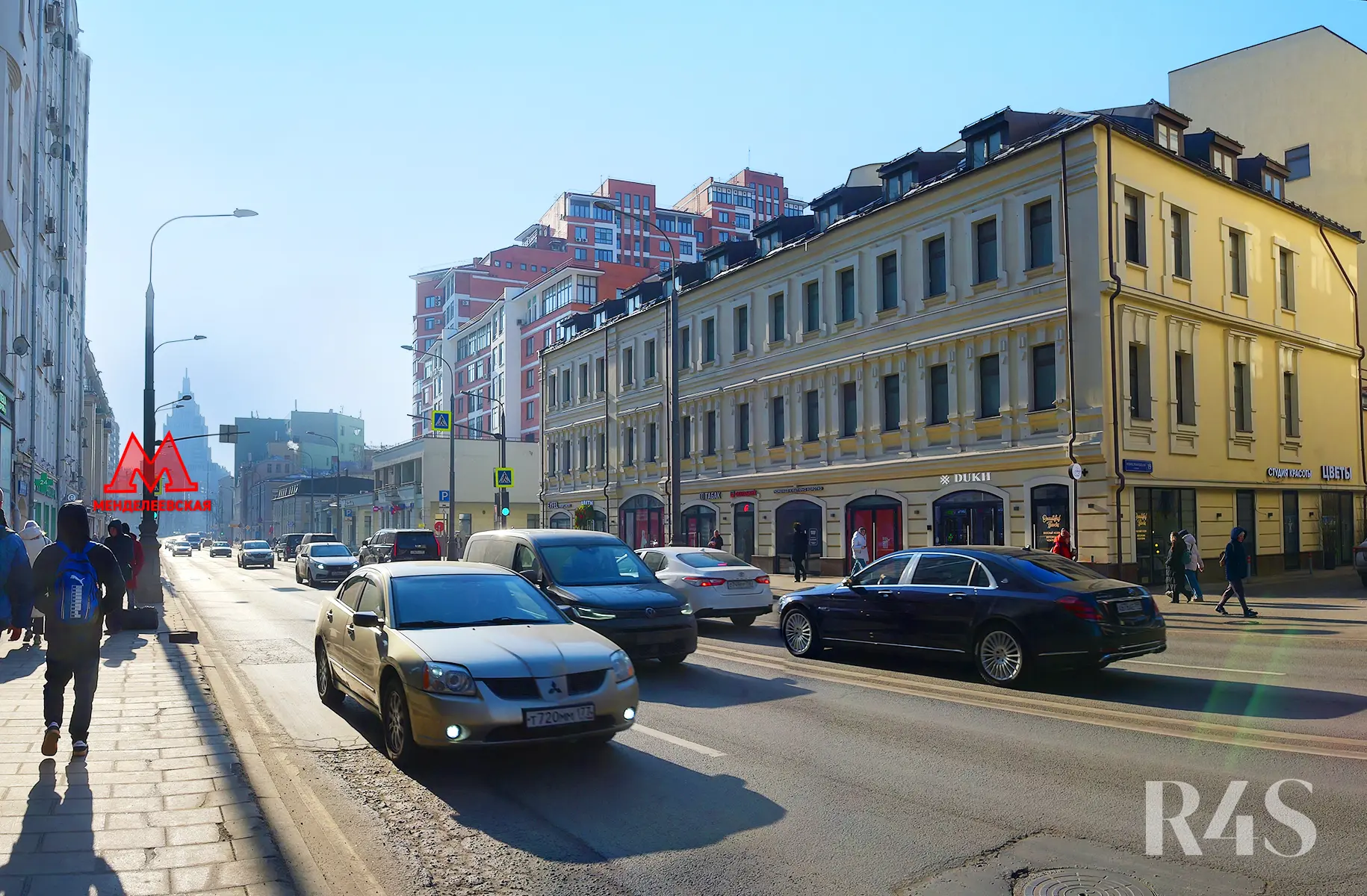 Аренда торговых помещений площадью 12.4 - 265.4 м2 в Москве:  Новослободская, 19с1 R4S | Realty4Sale