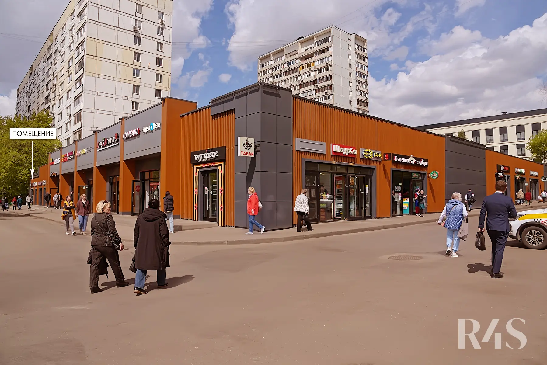 Аренда торгового помещения площадью 100.4 м2 в Москве: Краснодарская, 57к3 R4S | Realty4Sale