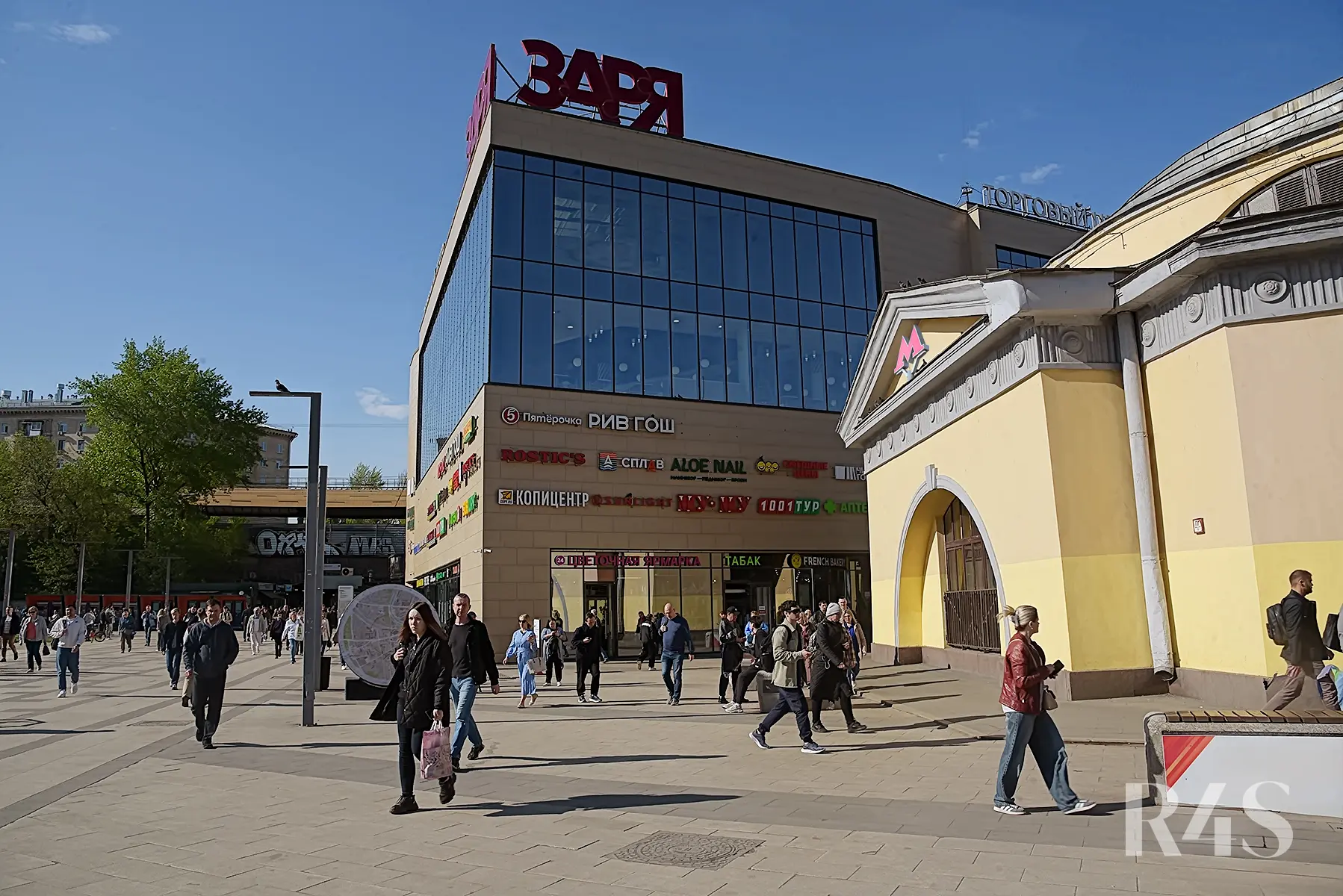 Продажа торгового помещения площадью 7290 м2 в Москве: Большая Семеновская, 20 ТЦ «ЗАРЯ» R4S | Realty4Sale