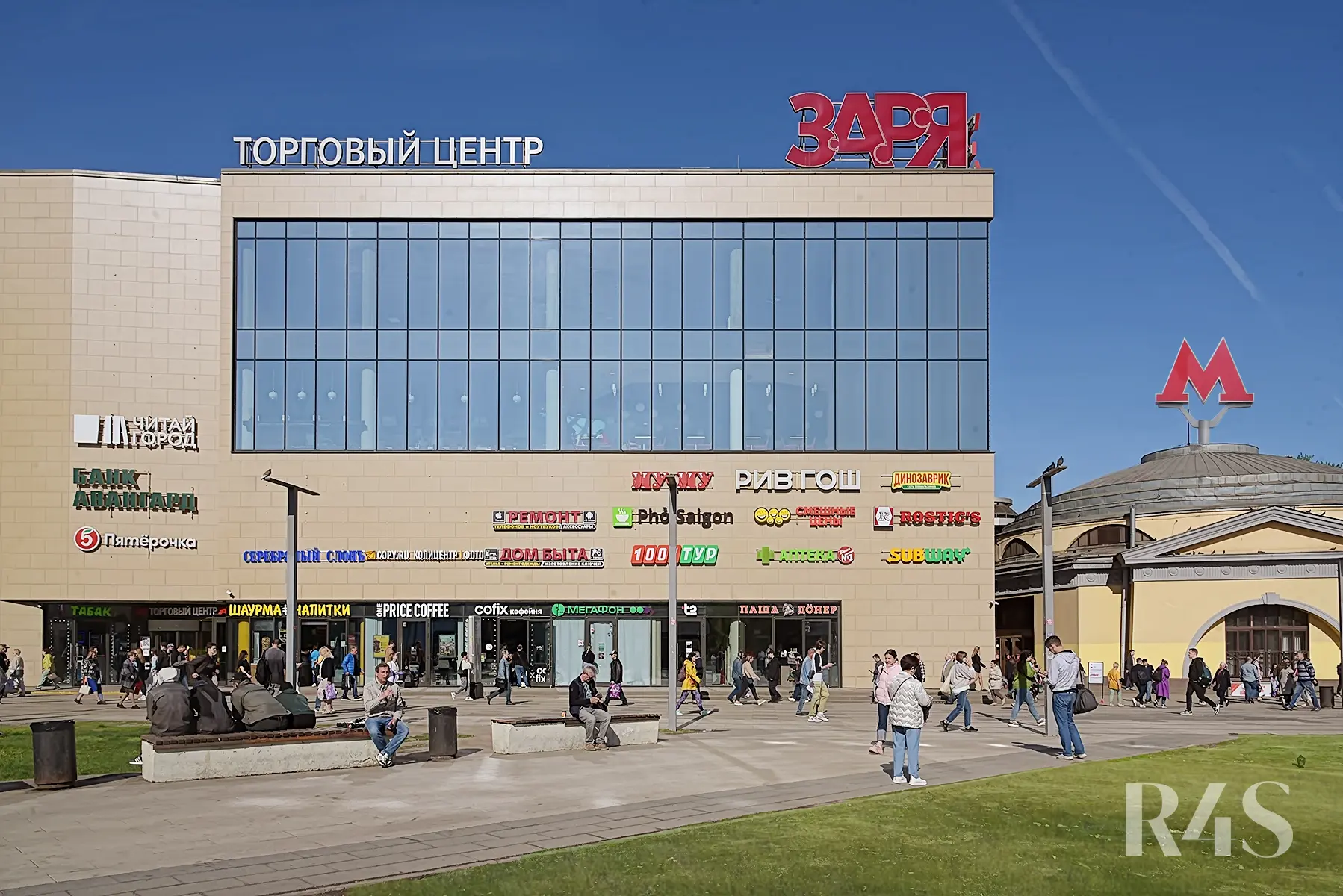 Продажа торгового помещения площадью 7290 м2 в Москве: Большая Семеновская, 20 ТЦ «ЗАРЯ» R4S | Realty4Sale