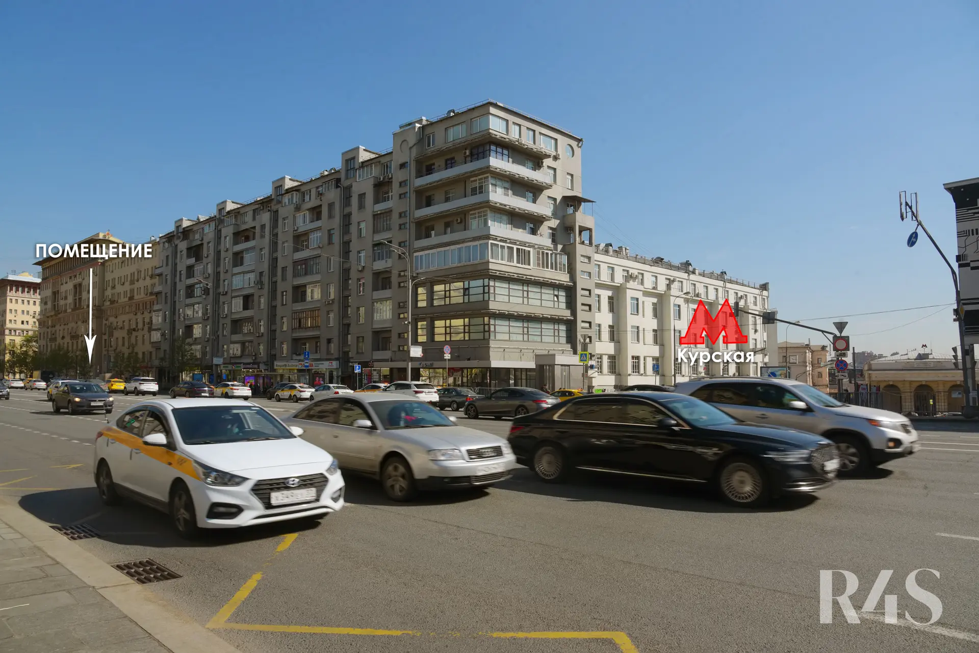 Аренда торговых помещений площадью 138.5 - 209.7 м2 в Москве:  Земляной Вал, 25 R4S | Realty4Sale
