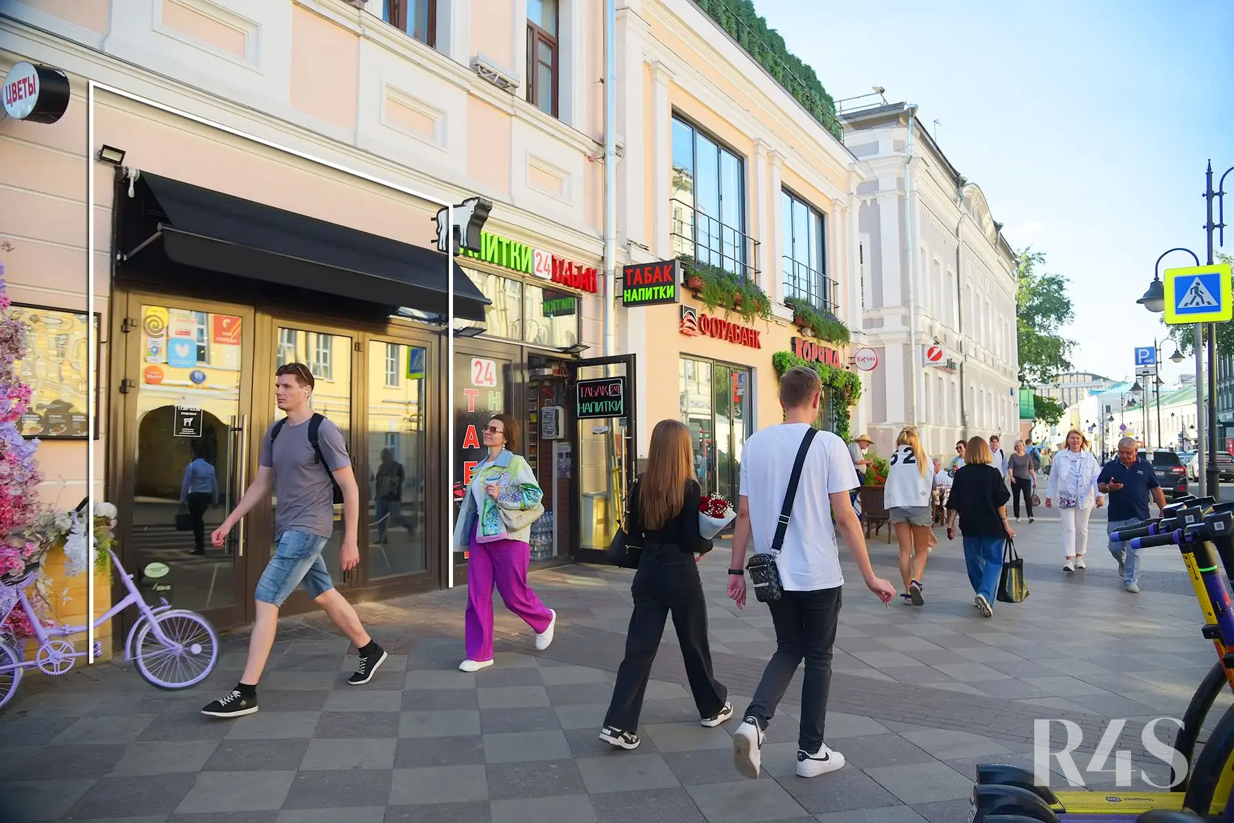 Продажа торгового помещения площадью 78.2 м2 в Москве: Пятницкая, 16с1 R4S | Realty4Sale
