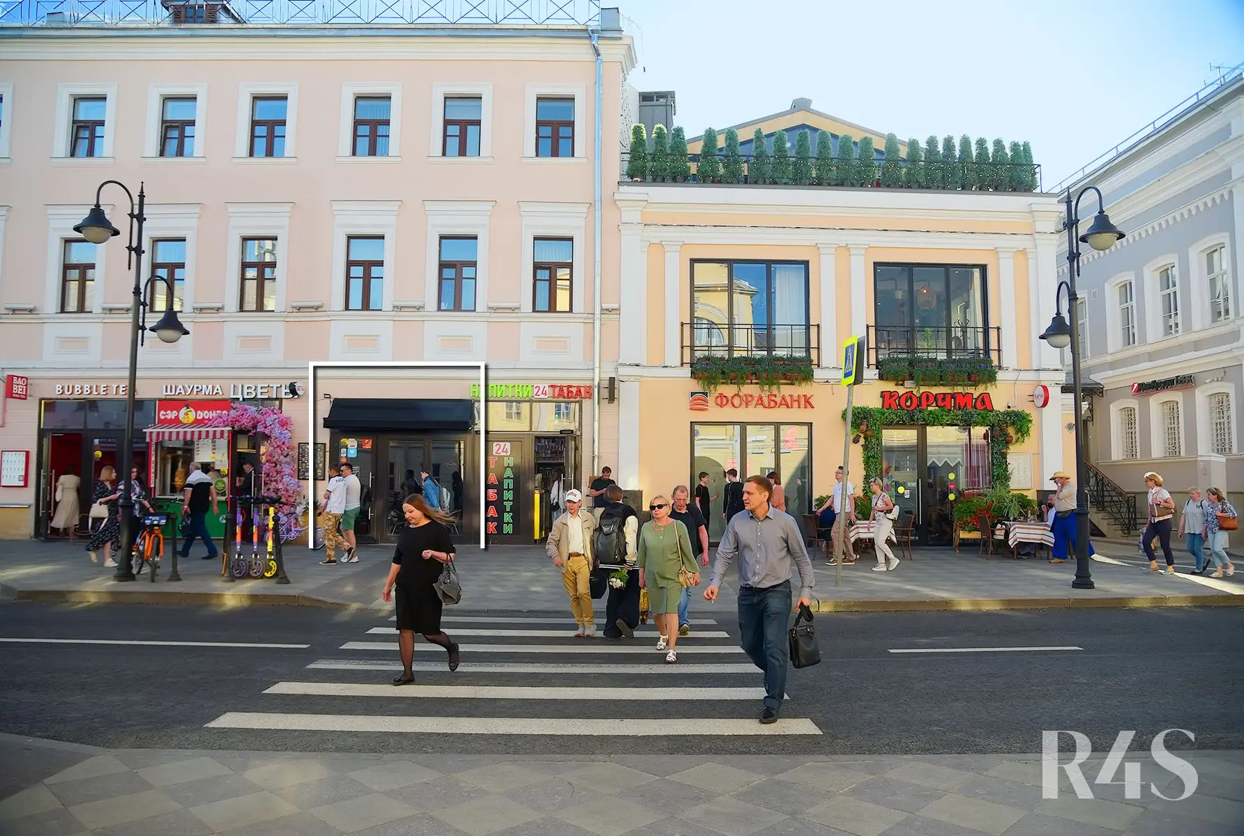 Продажа торгового помещения площадью 78.2 м2 в Москве: Пятницкая, 16с1 R4S | Realty4Sale