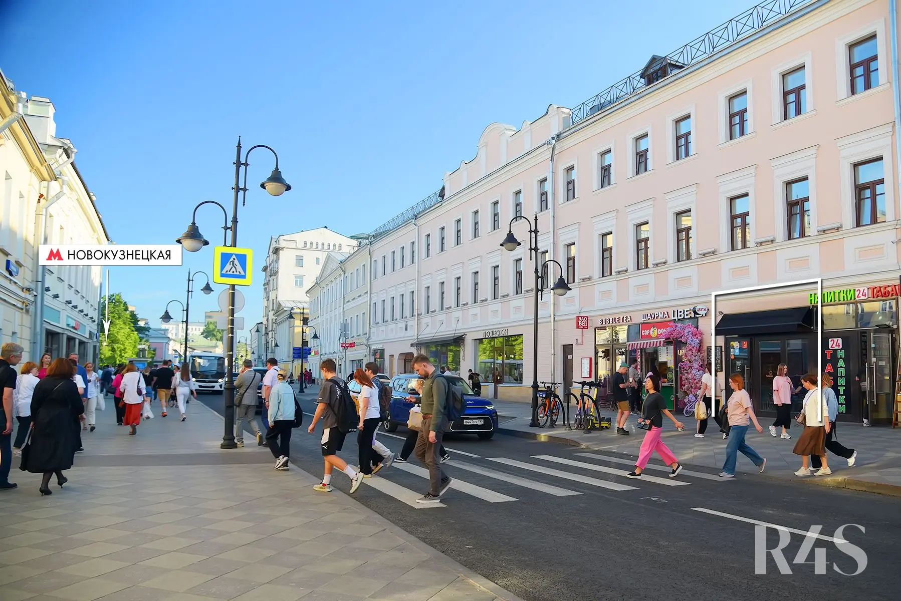 Продажа торгового помещения площадью 78.2 м2 в Москве: Пятницкая, 16с1 R4S | Realty4Sale