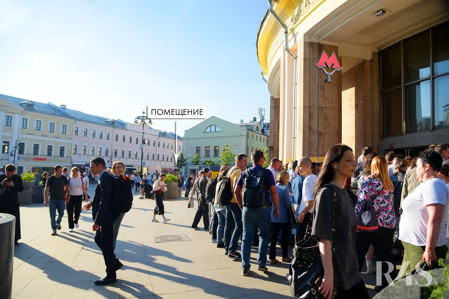 Продажа торгового помещения площадью 78.2 м2 в Москве: Пятницкая, 16с1 R4S | Realty4Sale
