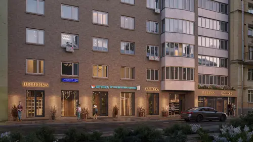 Продажа торговых помещений площадью 25.8 - 33.8 м2 в Москве:  Денежный переулок, 30 R4S | Realty4Sale