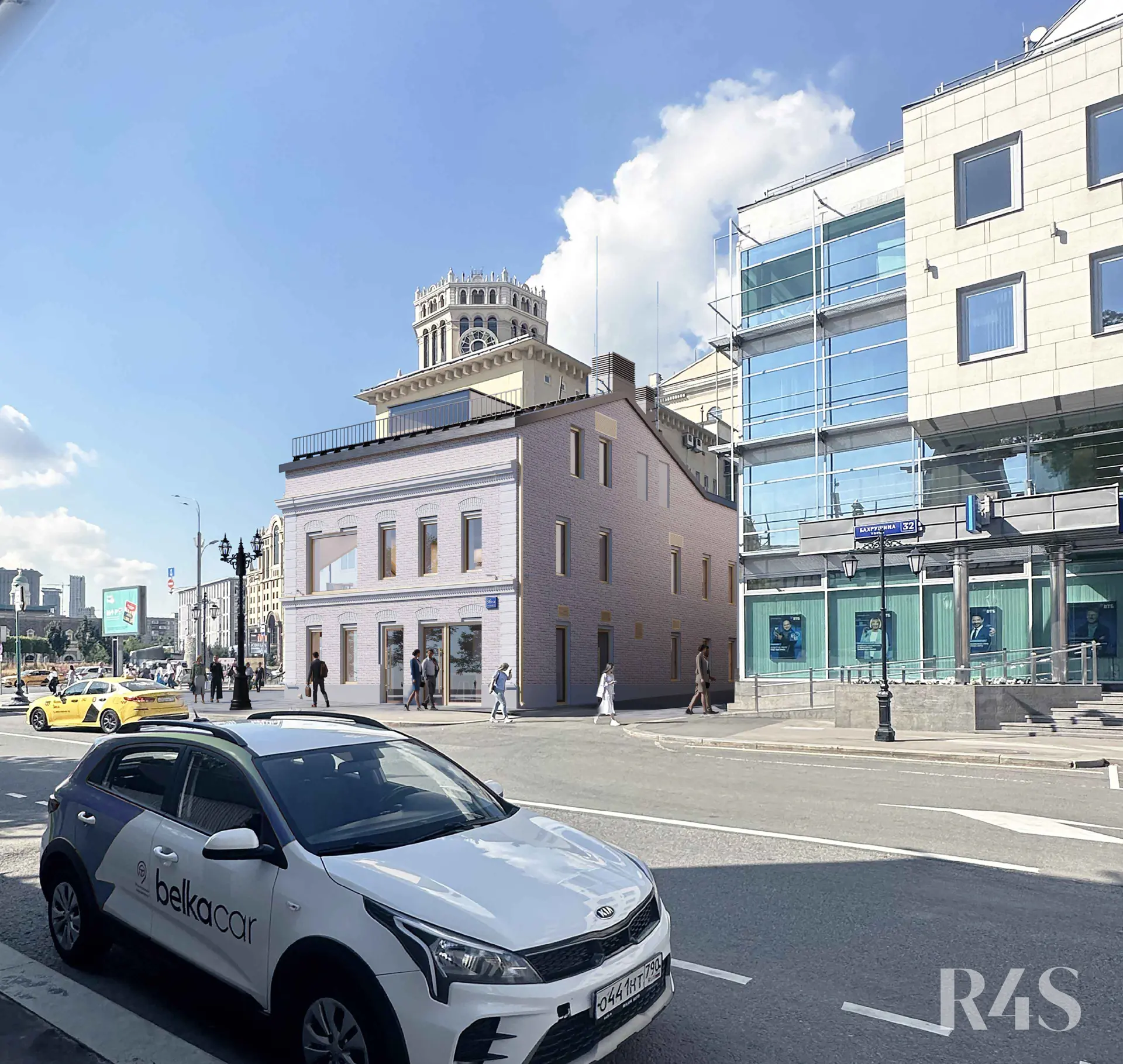 Аренда торговых помещений площадью 7.2 - 266.4 м2 в Москве:  Бахрушина, 36/14с3 R4S | Realty4Sale