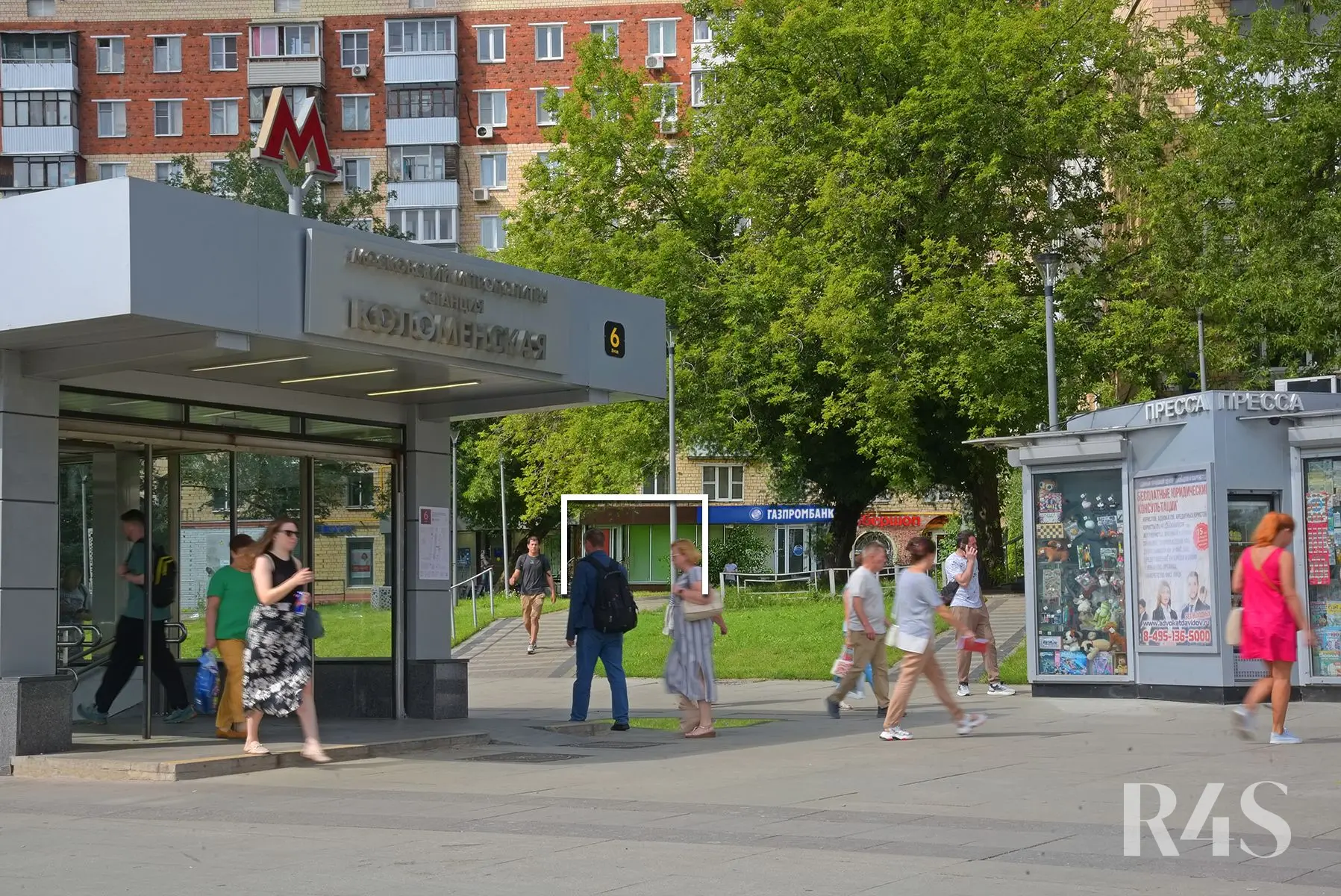 Аренда торгового помещения площадью 75.6 м2 в Москве: проспект Андропова, 30 R4S | Realty4Sale