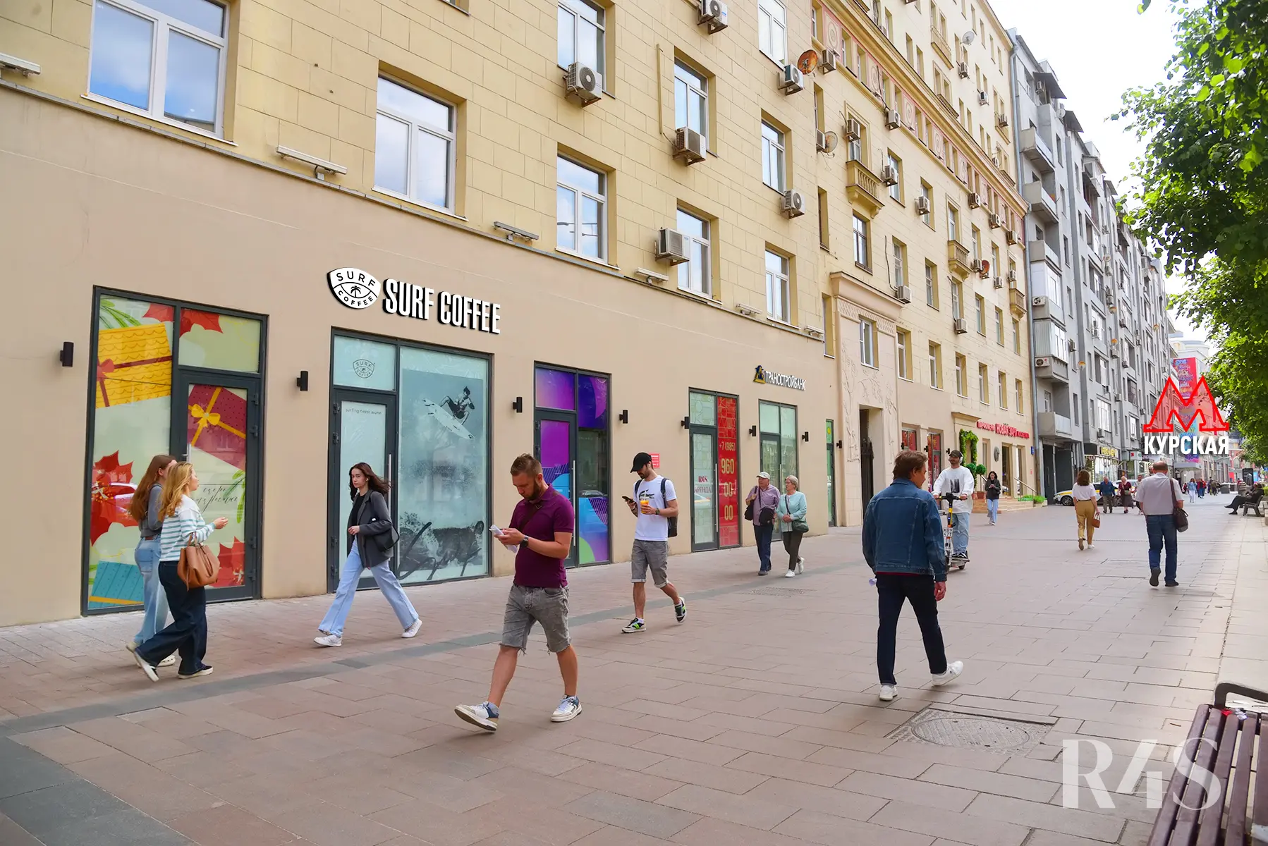 Продажа торгового помещения площадью 49.9 м2 в Москве: Земляной Вал, 25 R4S | Realty4Sale