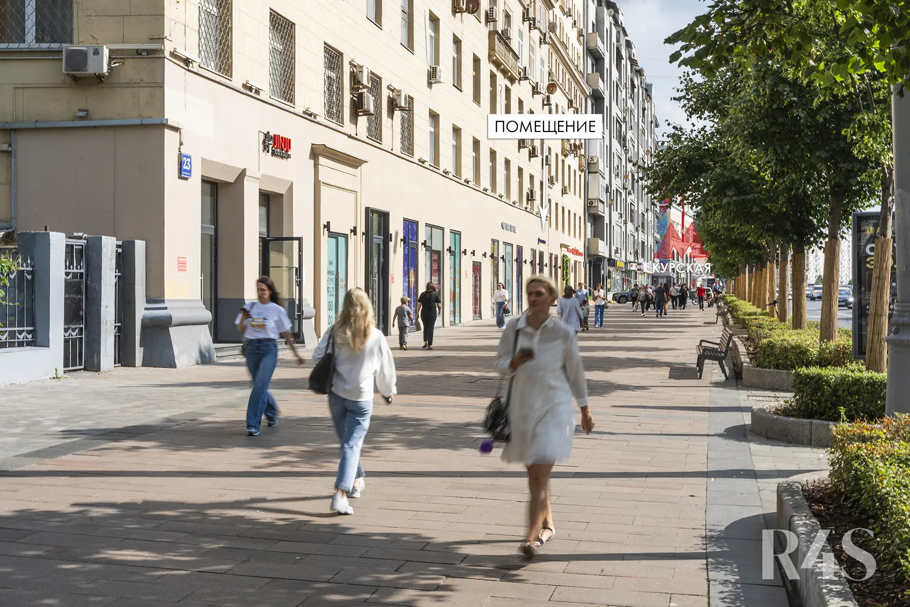 Продажа готового арендного бизнеса площадью 21.2 м2 в Москве: Земляной Вал, 25 R4S | Realty4Sale