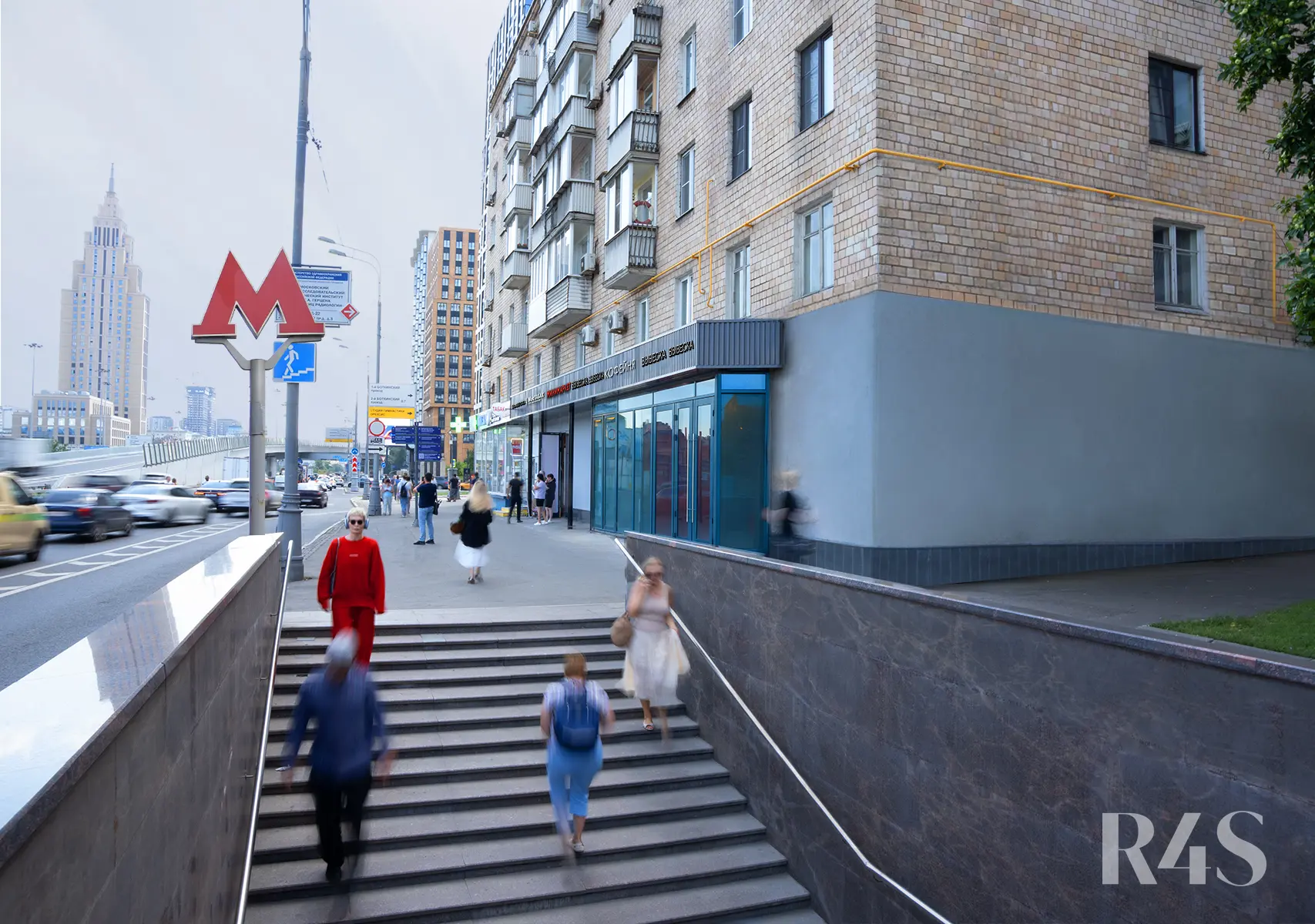 Аренда торговых помещений площадью 14.4 - 55.2 м2 в Москве:  Ленинградский проспект, 33к3 R4S | Realty4Sale