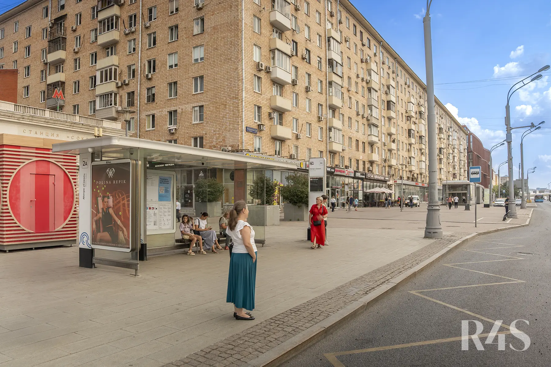 Аренда торгового помещения площадью 27.2 м2 в Москве: Ленинградский проспект, 74 R4S | Realty4Sale