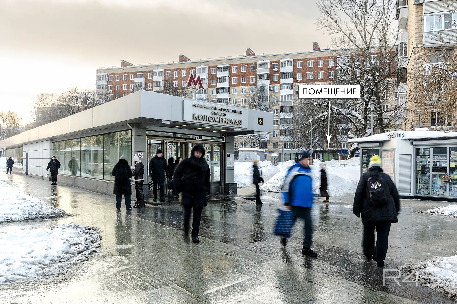 Аренда торгового помещения площадью 75.9 м2 в Москве: проспект Андропова, 30 R4S | Realty4Sale