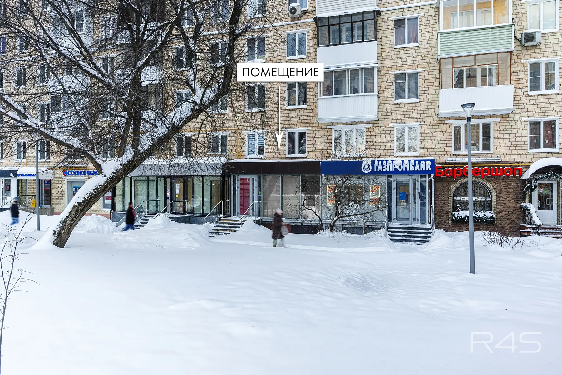 Аренда торгового помещения площадью 75.9 м2 в Москве: проспект Андропова, 30 R4S | Realty4Sale