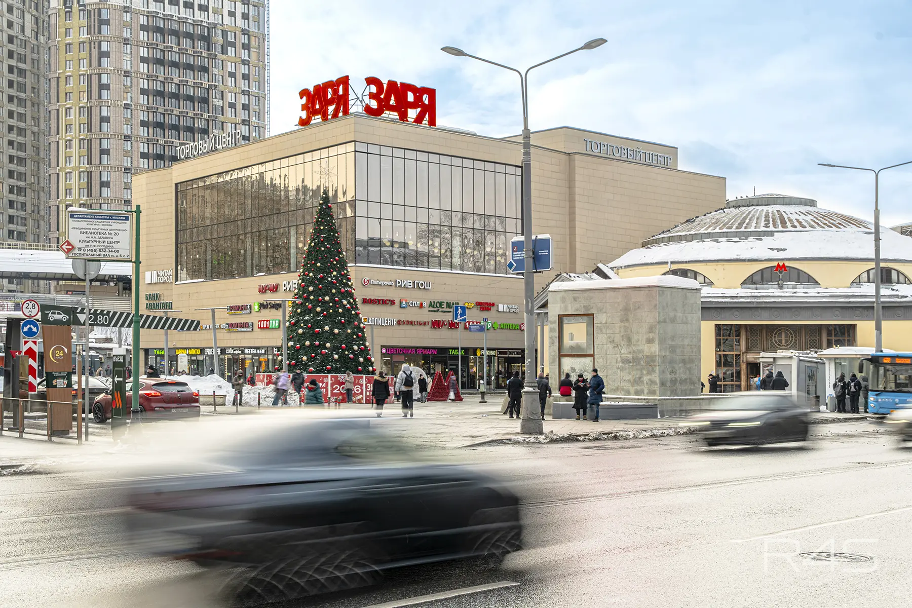 Аренда торговых помещений площадью 27.4 - 53.3 м2 в Москве: Большая Семеновская, 20 ТЦ «ЗАРЯ» R4S | Realty4Sale