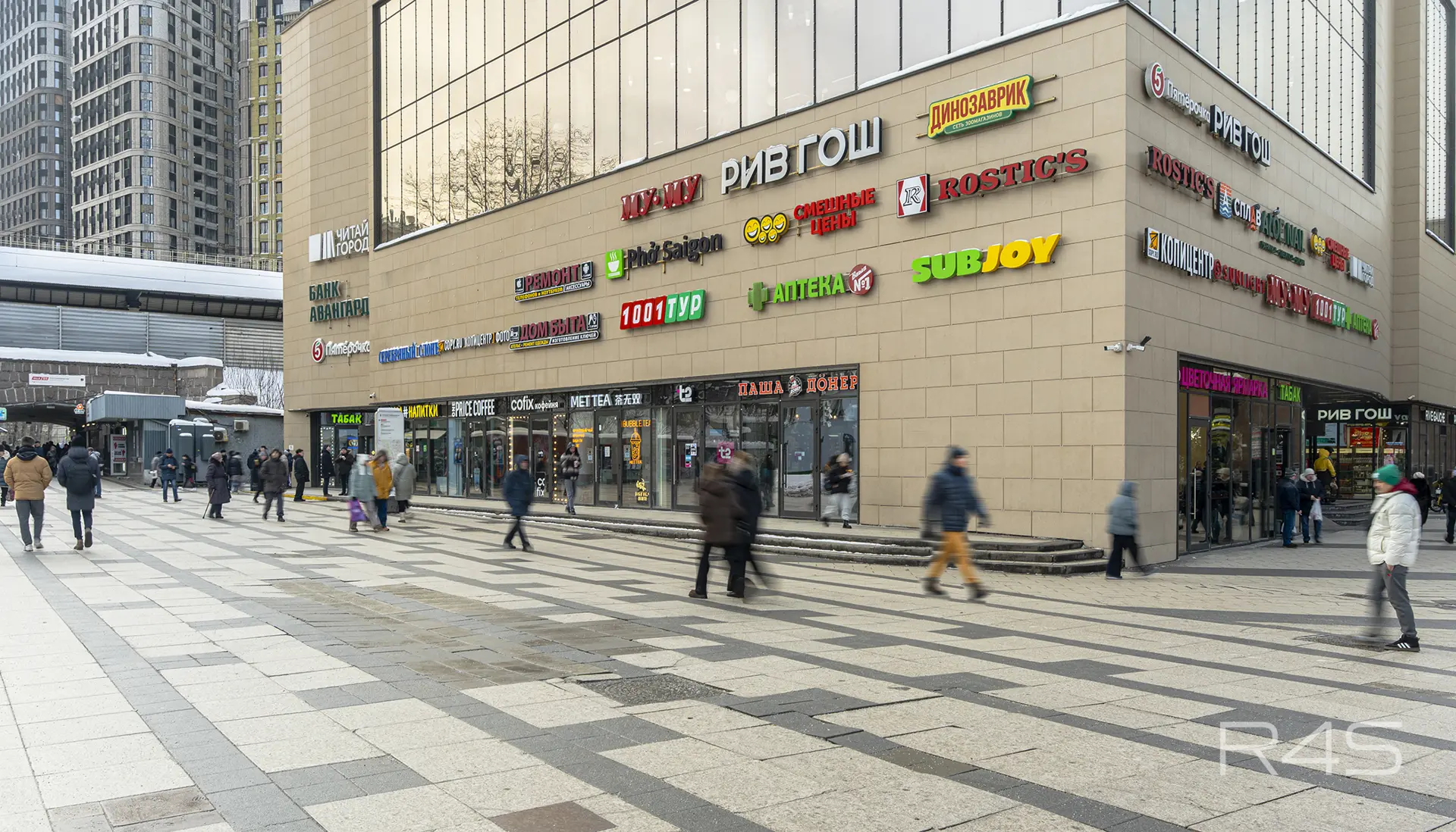 Аренда торговых помещений площадью 27.4 - 53.3 м2 в Москве: Большая Семеновская, 20 ТЦ «ЗАРЯ» R4S | Realty4Sale