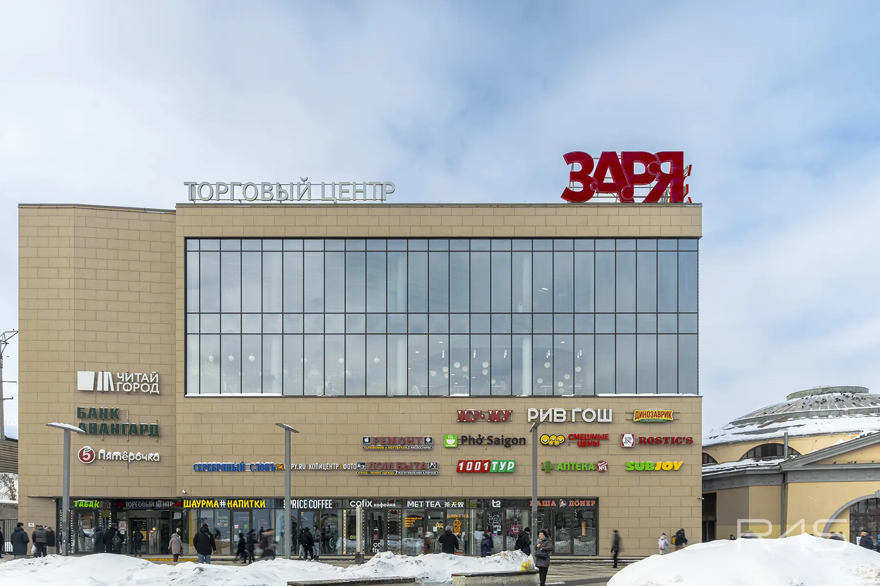 Аренда торговых помещений площадью 27.4 - 53.3 м2 в Москве: Большая Семеновская, 20 ТЦ «ЗАРЯ» R4S | Realty4Sale