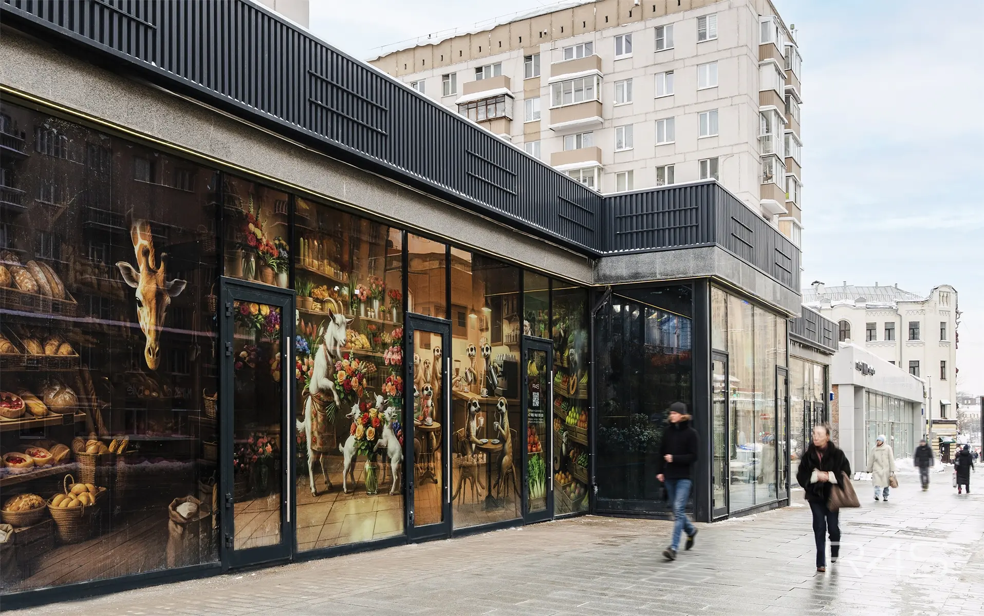 Аренда торговых помещений площадью 21 - 109 м2 в Москве: Красная Пресня, 12 R4S | Realty4Sale