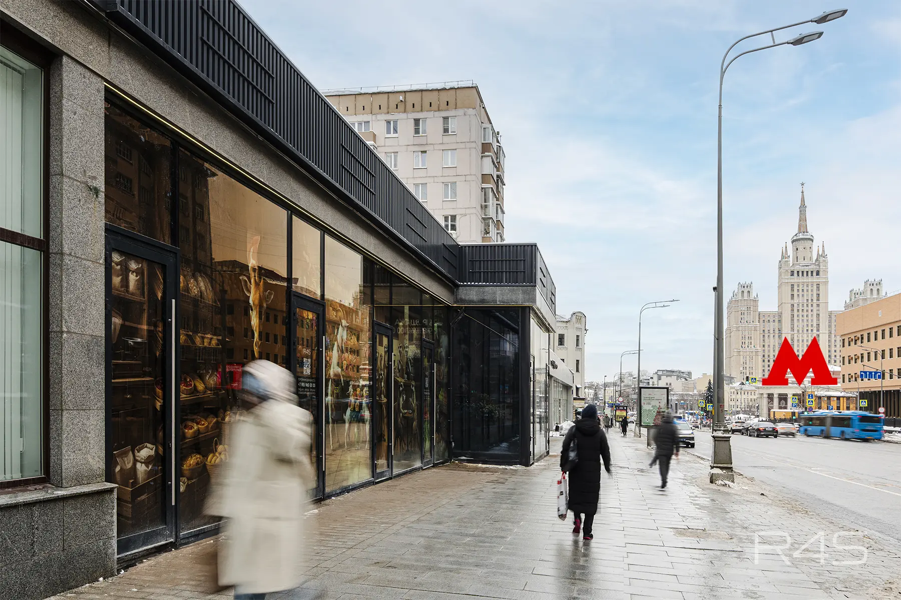 Аренда торговых помещений площадью 21 - 109 м2 в Москве: Красная Пресня, 12 R4S | Realty4Sale