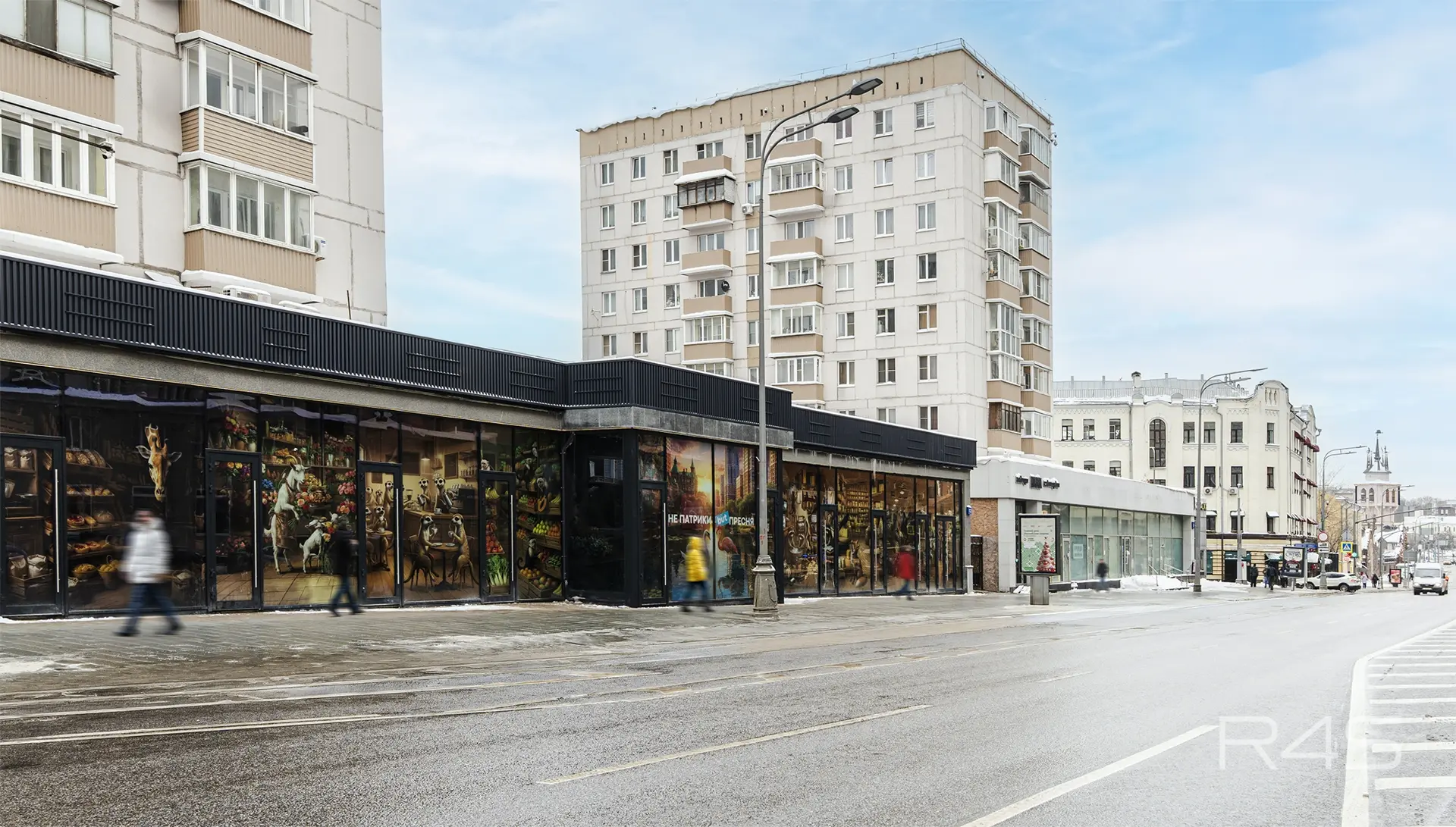 Аренда торговых помещений площадью 21 - 109 м2 в Москве: Красная Пресня, 12 R4S | Realty4Sale
