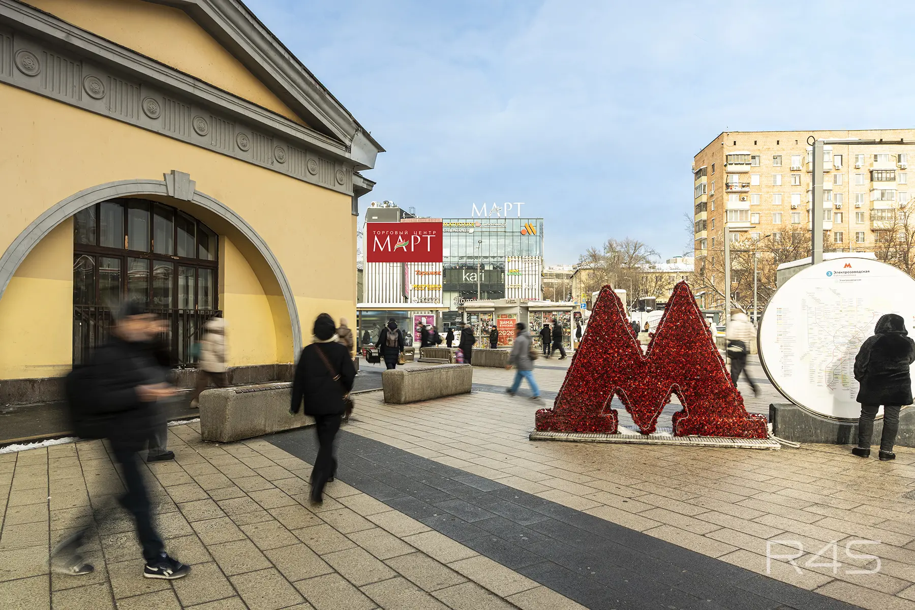 Продажа готового арендного бизнеса площадью 3952.6 м2 в Москве: Большая Семеновская, 17А ТЦ «МАРТ» R4S | Realty4Sale