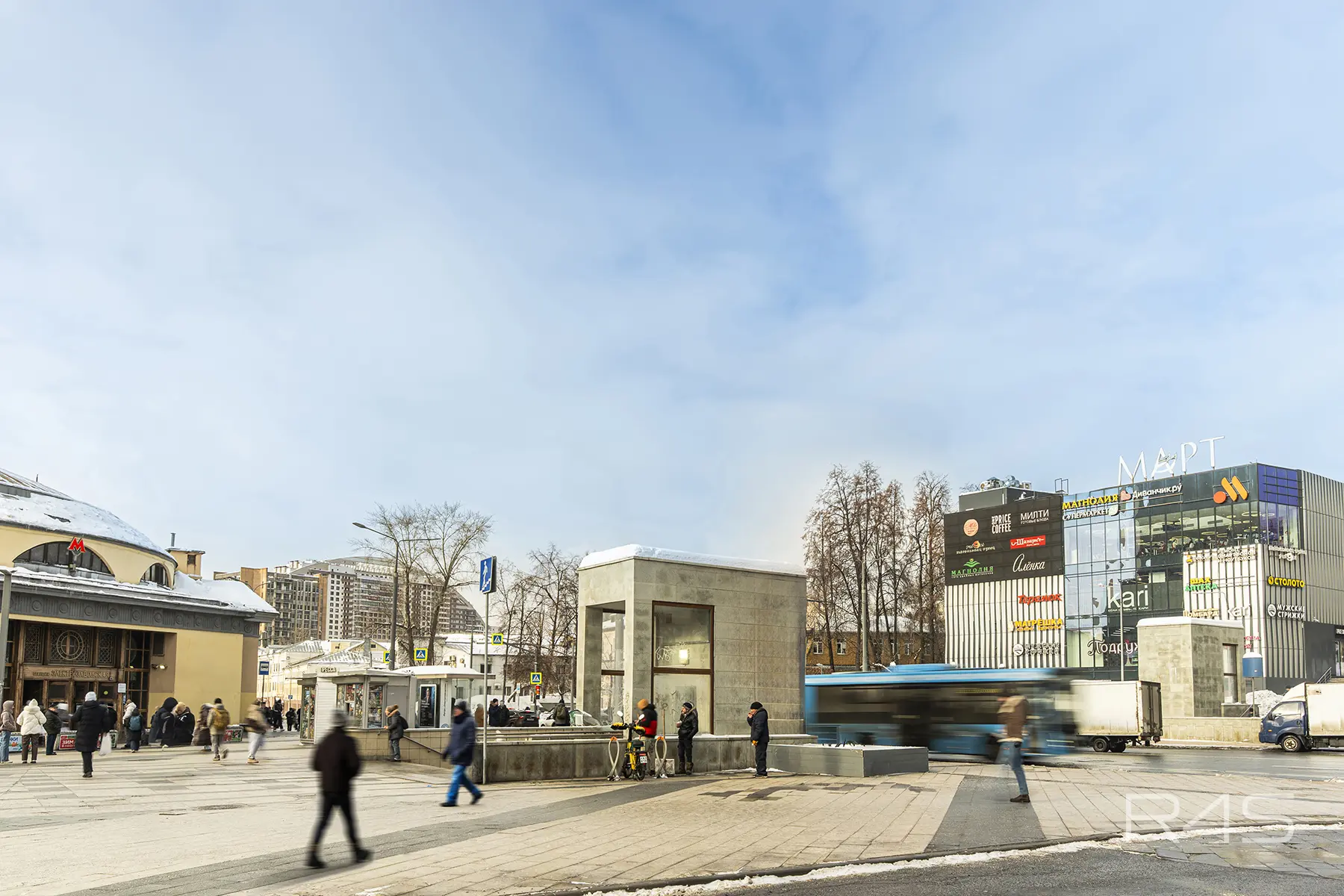 Продажа готового арендного бизнеса площадью 3952.6 м2 в Москве: Большая Семеновская, 17А ТЦ «МАРТ» R4S | Realty4Sale