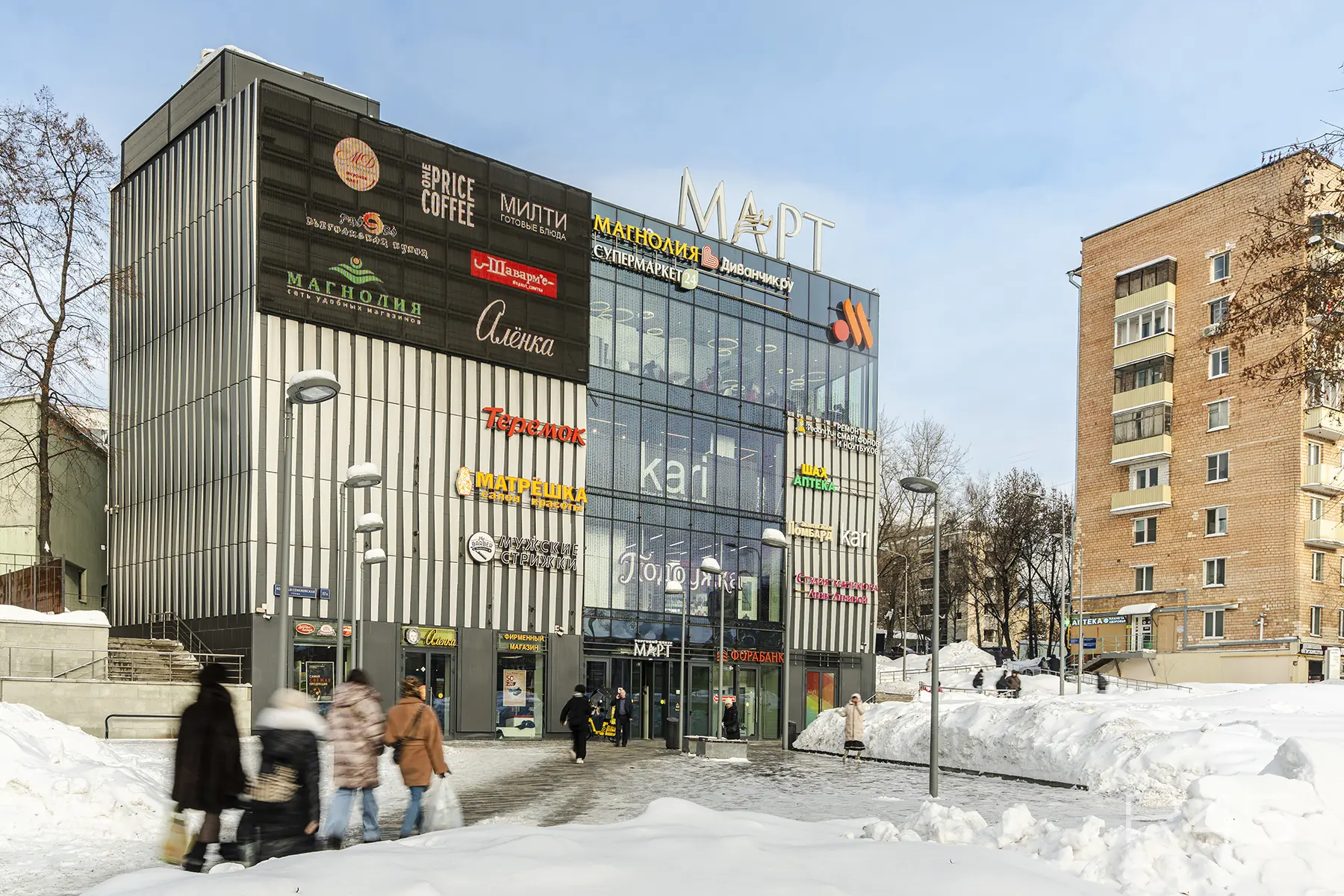 Продажа готового арендного бизнеса площадью 3952.6 м2 в Москве: Большая Семеновская, 17А ТЦ «МАРТ» R4S | Realty4Sale