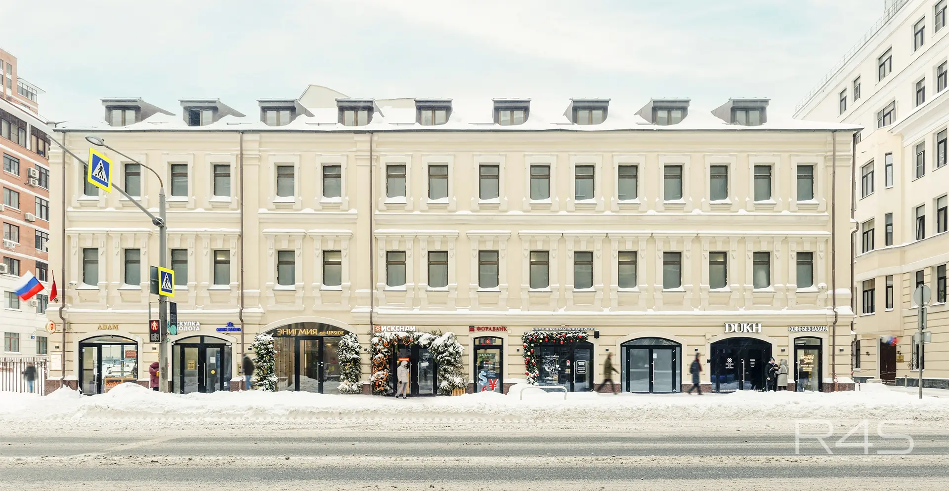 Продажа торгового помещения площадью 6072 м2 в Москве: Новослободская, 19с1 R4S | Realty4Sale